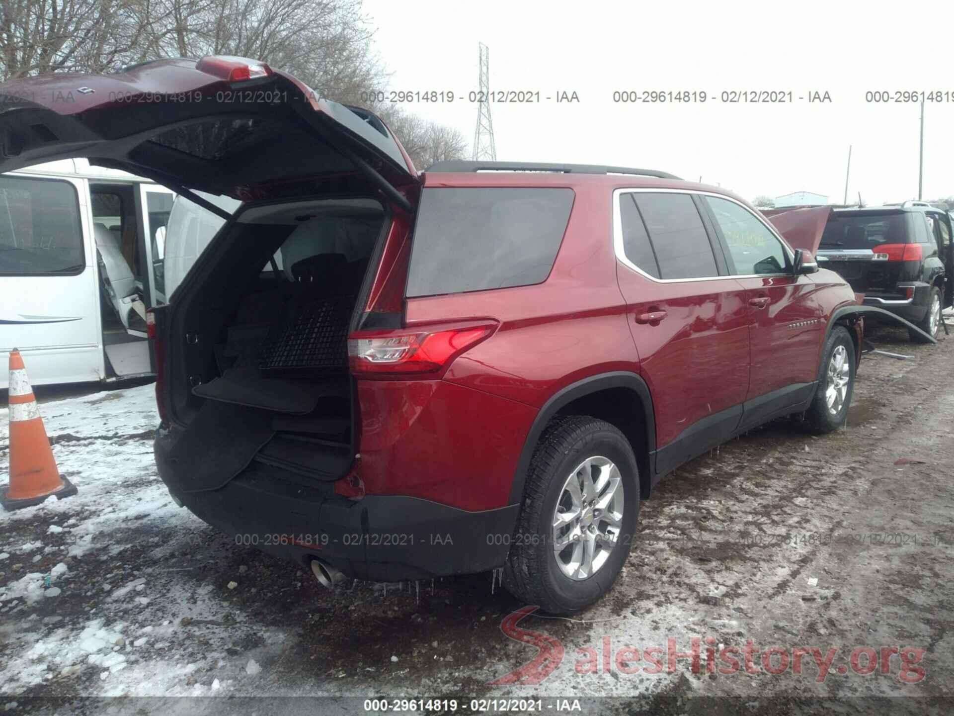 1GNERHKW7MJ101877 2021 CHEVROLET TRAVERSE