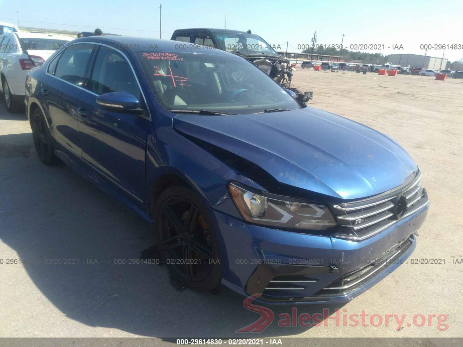 1VWAT7A38GC038143 2016 VOLKSWAGEN PASSAT