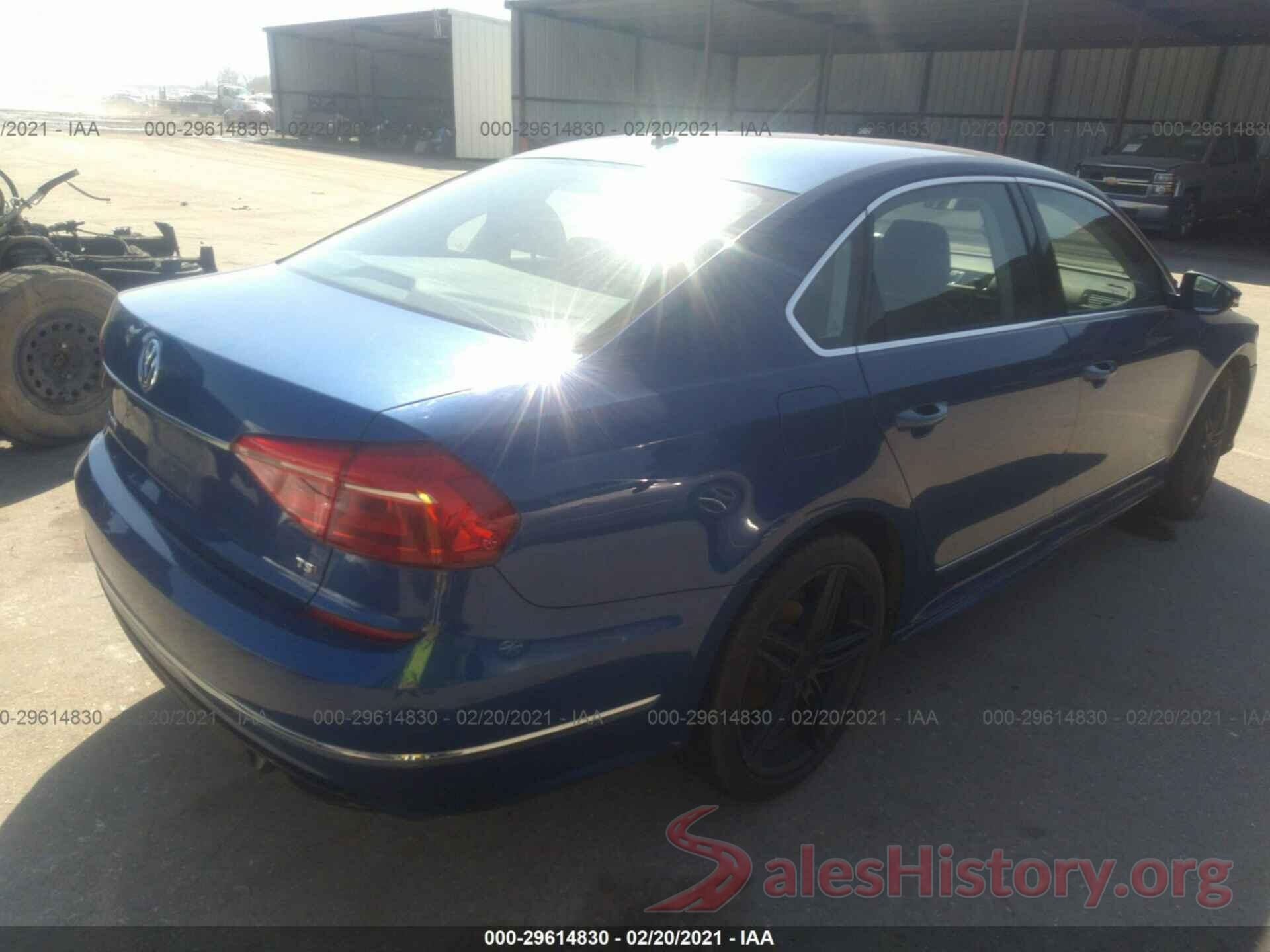 1VWAT7A38GC038143 2016 VOLKSWAGEN PASSAT