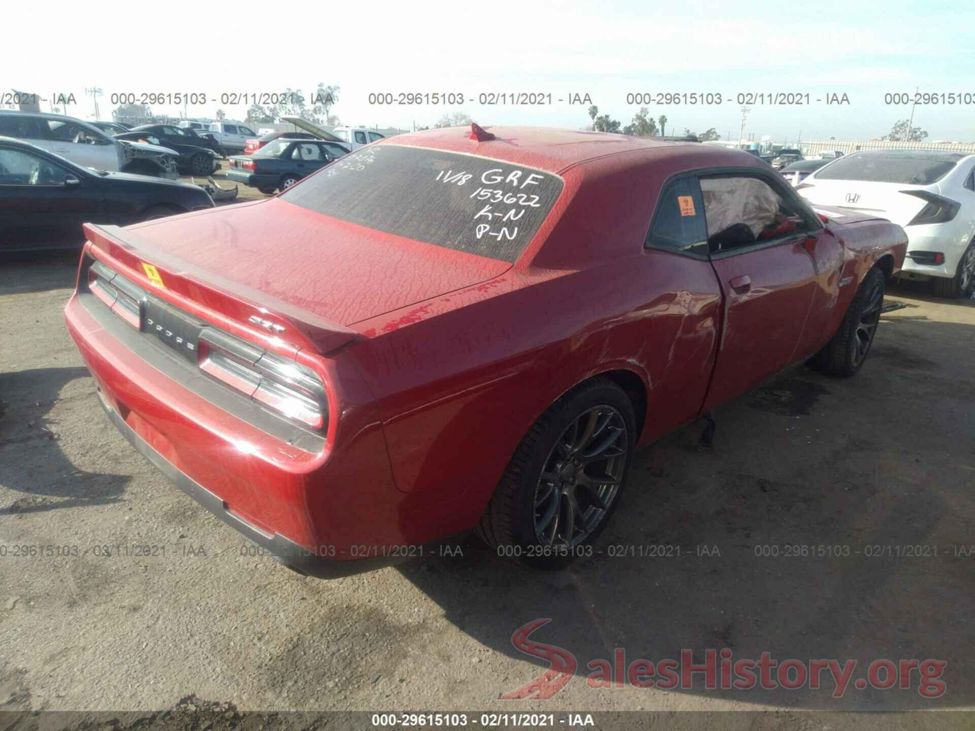 2C3CDZDJ3GH153622 2016 DODGE CHALLENGER