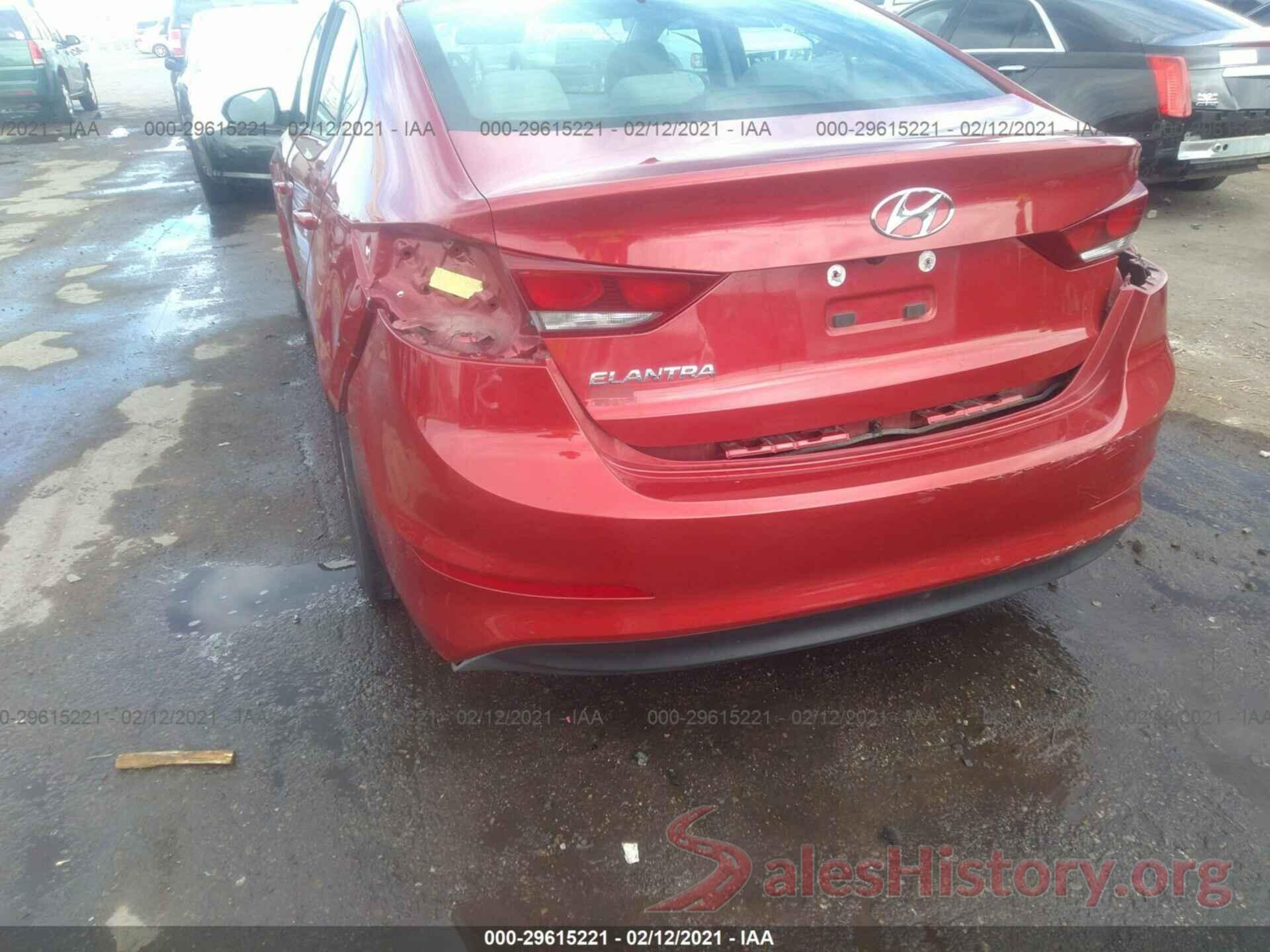 5NPD84LF2JH364779 2018 HYUNDAI ELANTRA