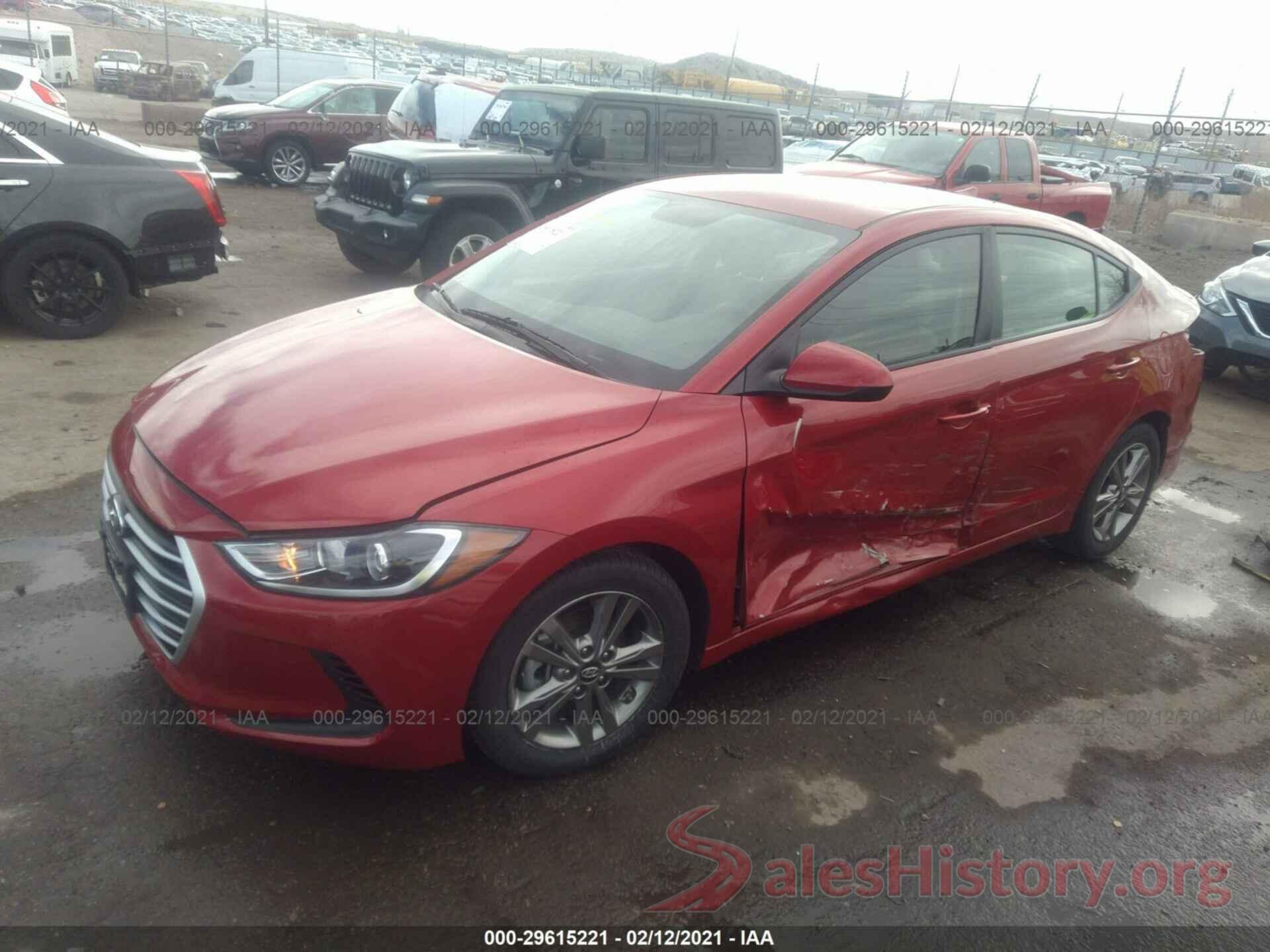 5NPD84LF2JH364779 2018 HYUNDAI ELANTRA