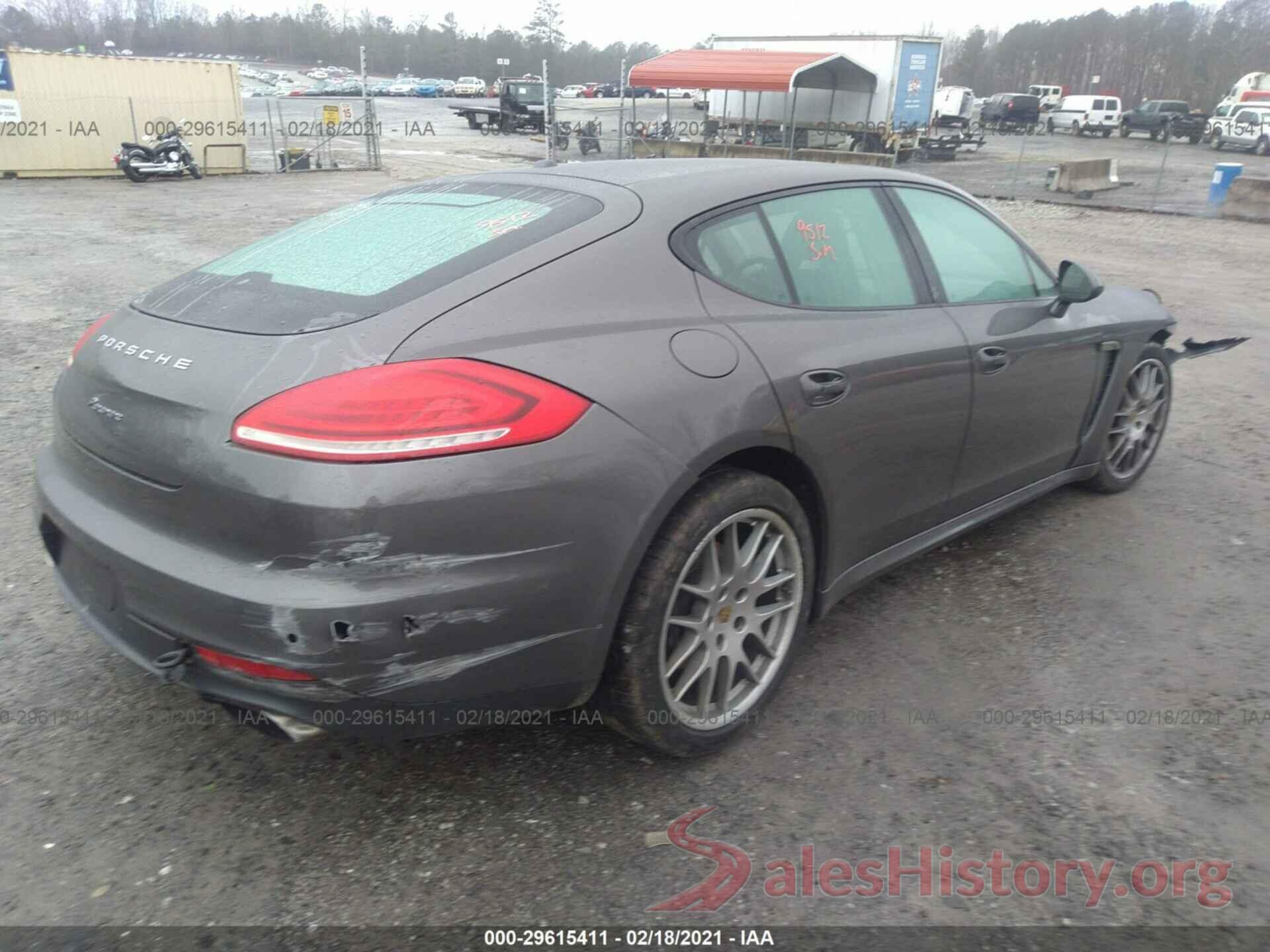 WP0AA2A73GL004500 2016 PORSCHE PANAMERA