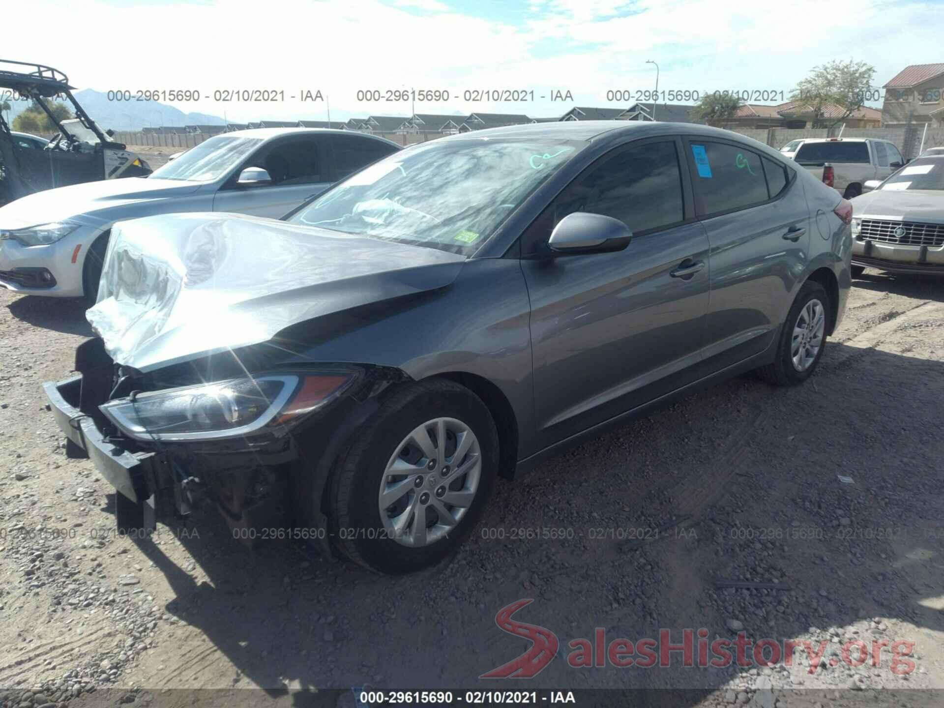 KMHD74LF6JU610950 2018 HYUNDAI ELANTRA