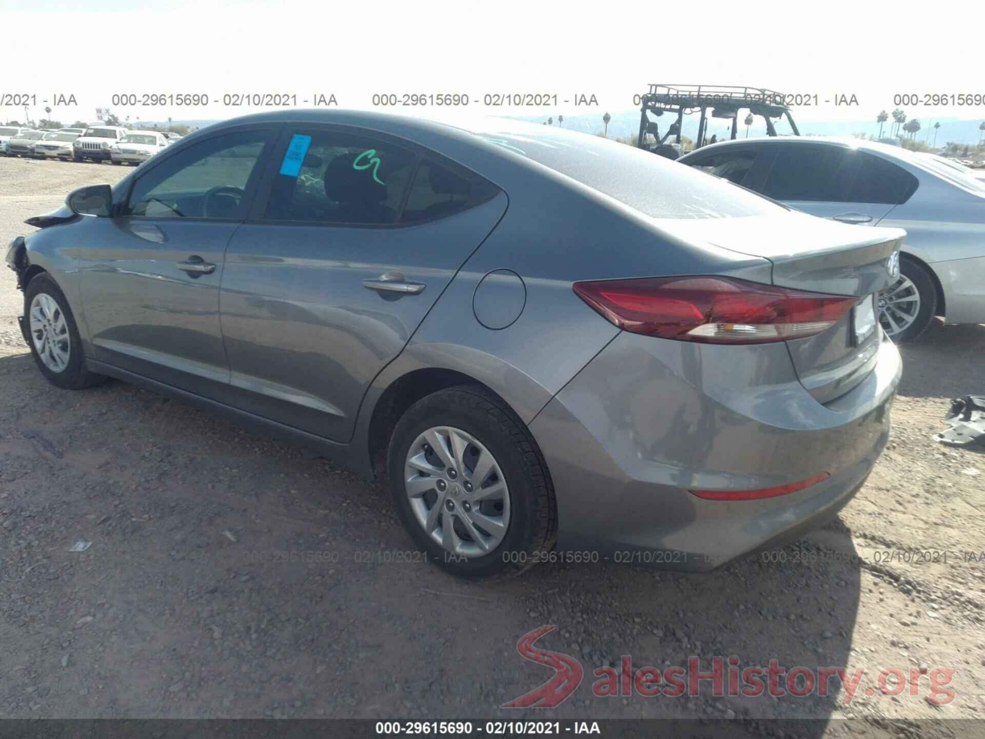 KMHD74LF6JU610950 2018 HYUNDAI ELANTRA