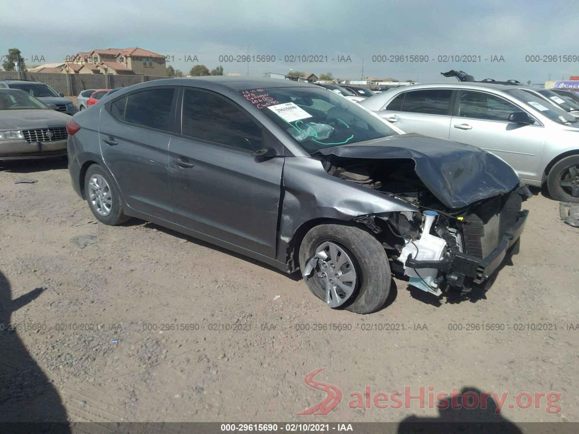 KMHD74LF6JU610950 2018 HYUNDAI ELANTRA