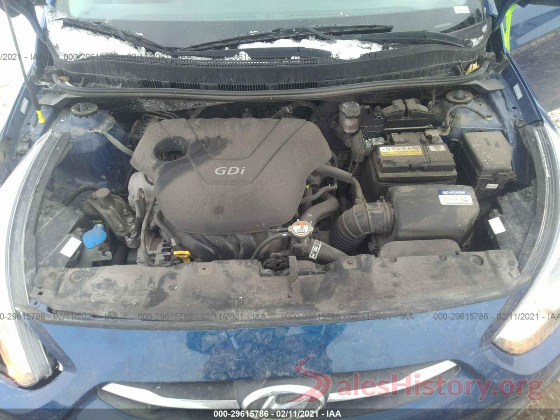 KMHCT4AE4GU127645 2016 HYUNDAI ACCENT