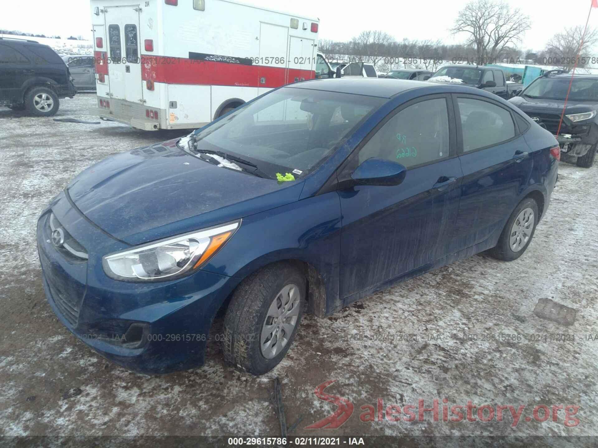 KMHCT4AE4GU127645 2016 HYUNDAI ACCENT