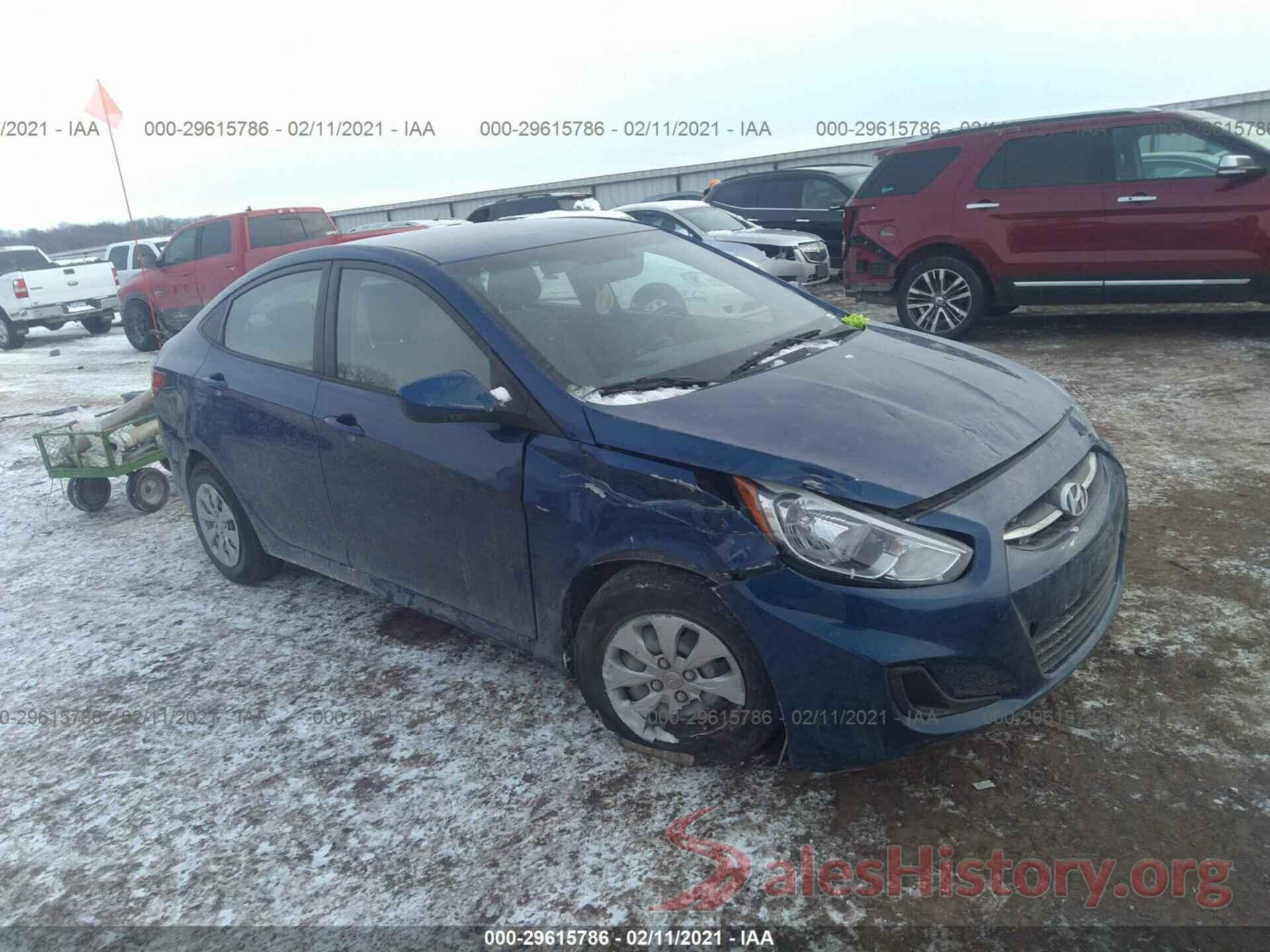 KMHCT4AE4GU127645 2016 HYUNDAI ACCENT