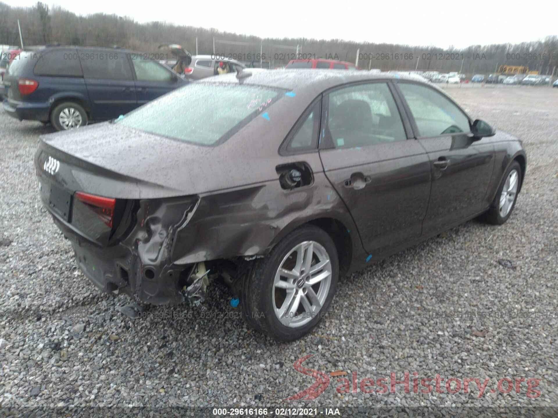 WAUGNAF40HN058606 2017 AUDI A4