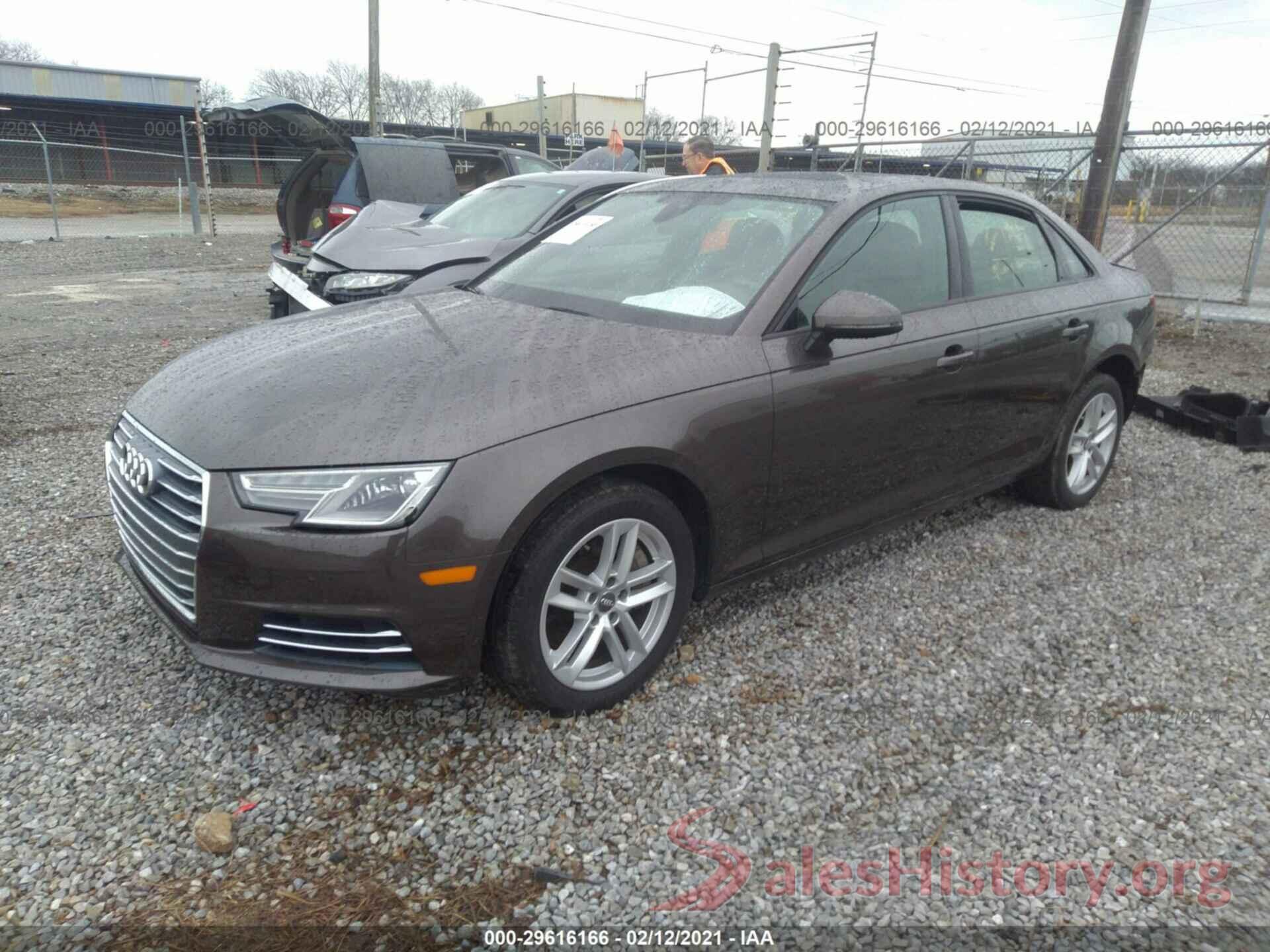 WAUGNAF40HN058606 2017 AUDI A4