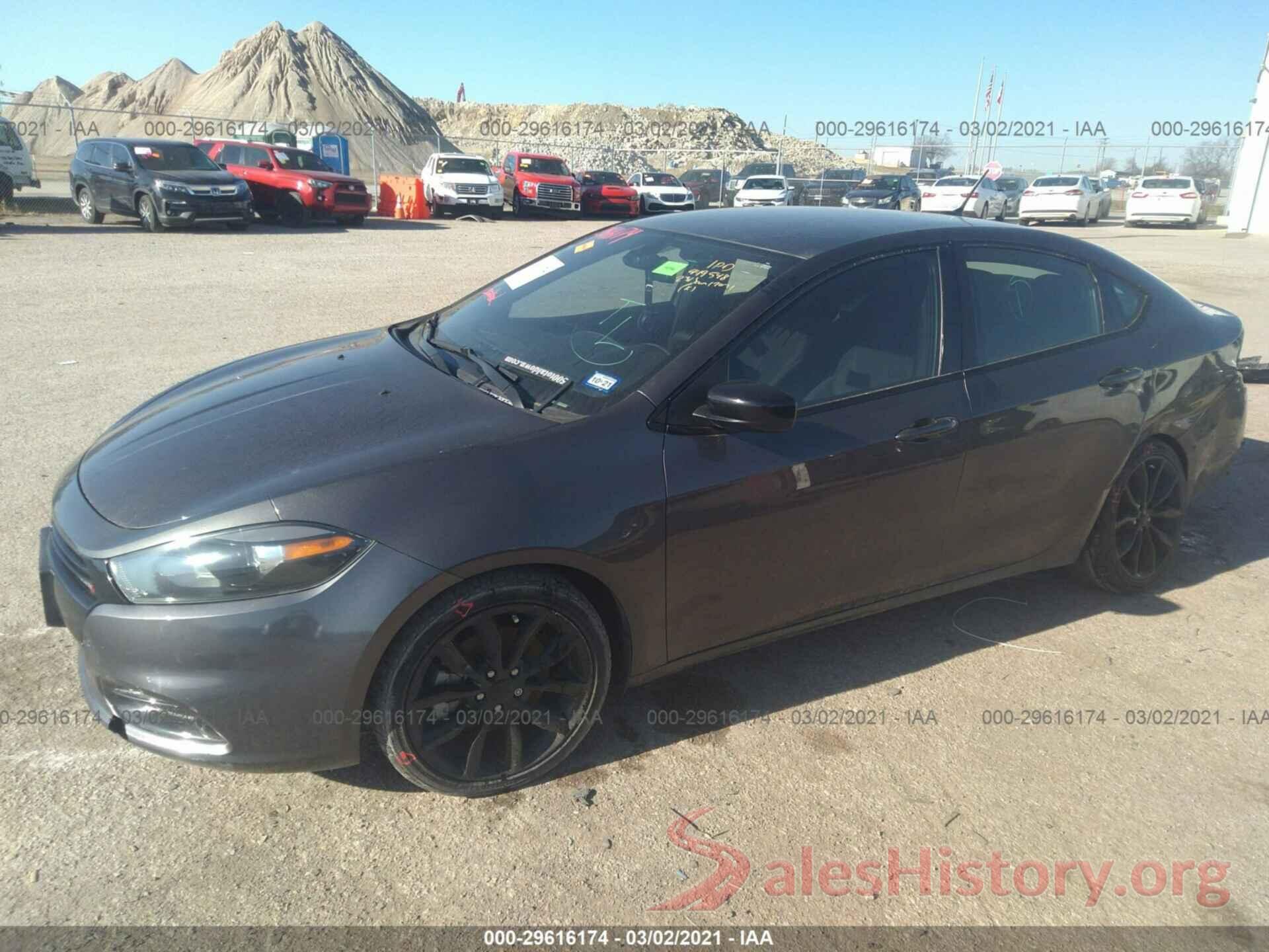 1C3CDFBB1GD689945 2016 DODGE DART