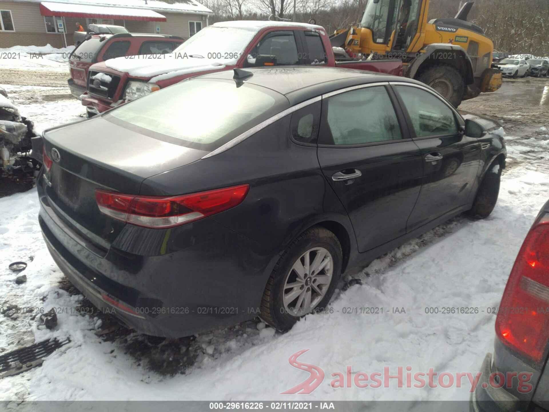 KNAGT4L35G5078481 2016 KIA OPTIMA