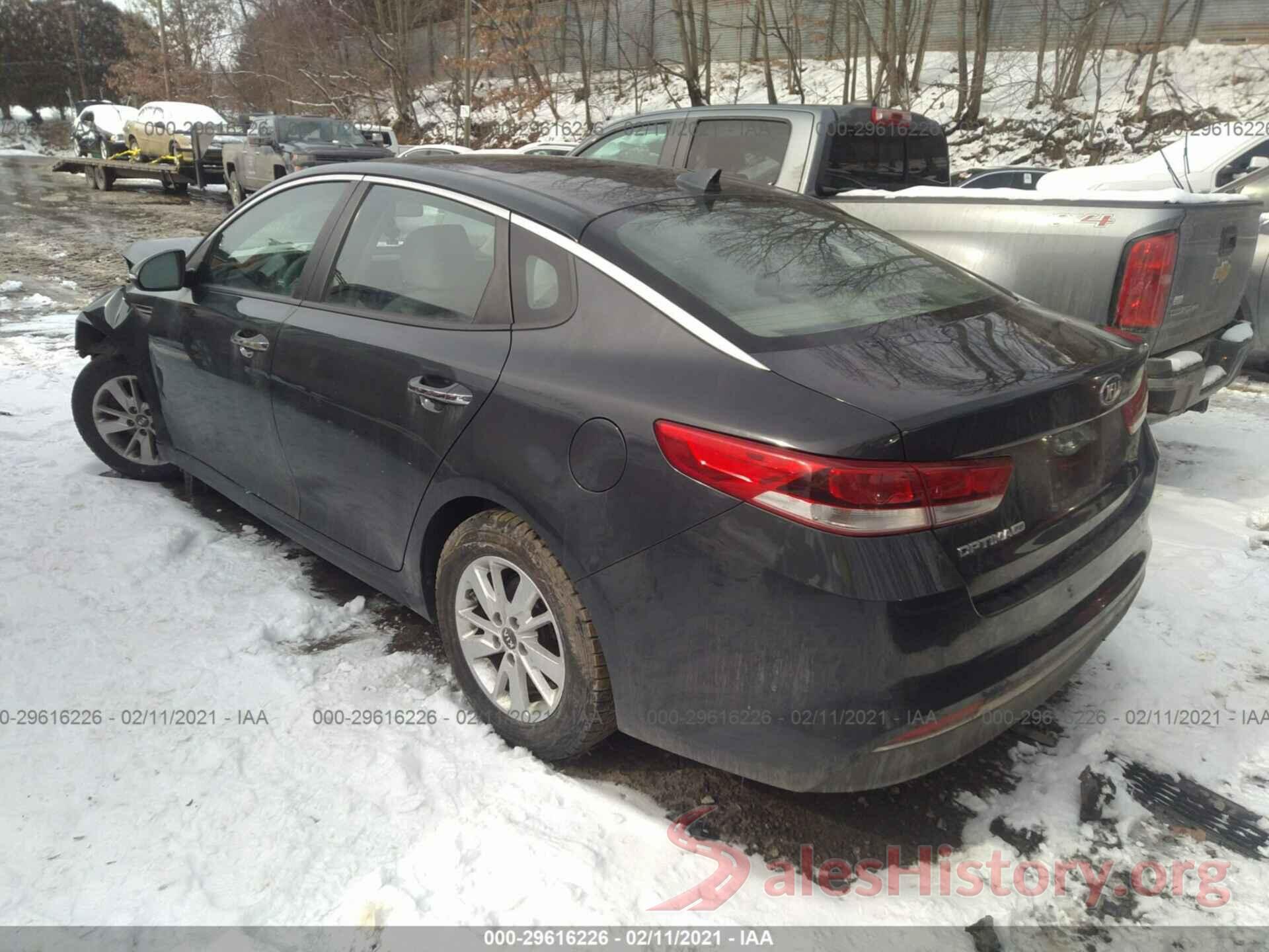 KNAGT4L35G5078481 2016 KIA OPTIMA