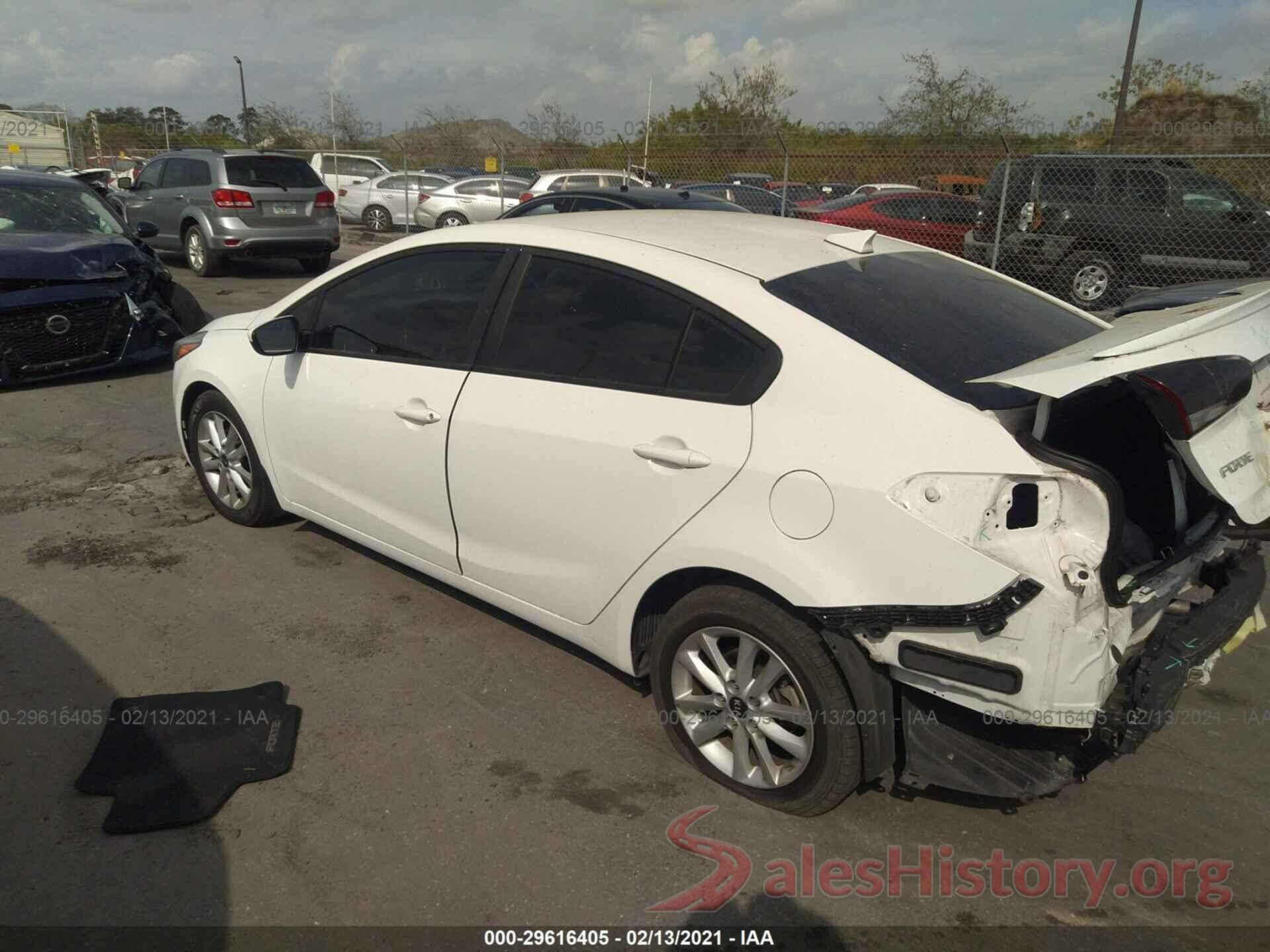 3KPFL4A73HE103842 2017 KIA FORTE