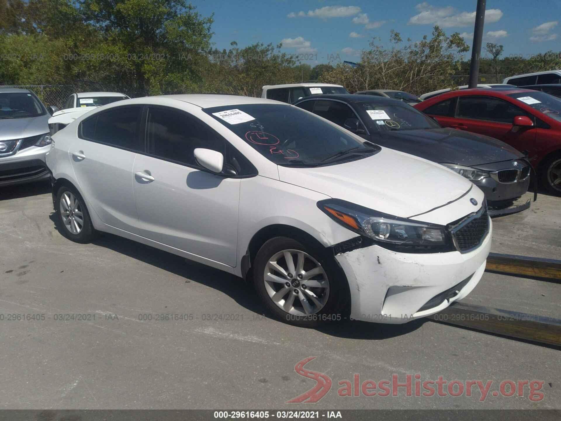 3KPFL4A73HE103842 2017 KIA FORTE