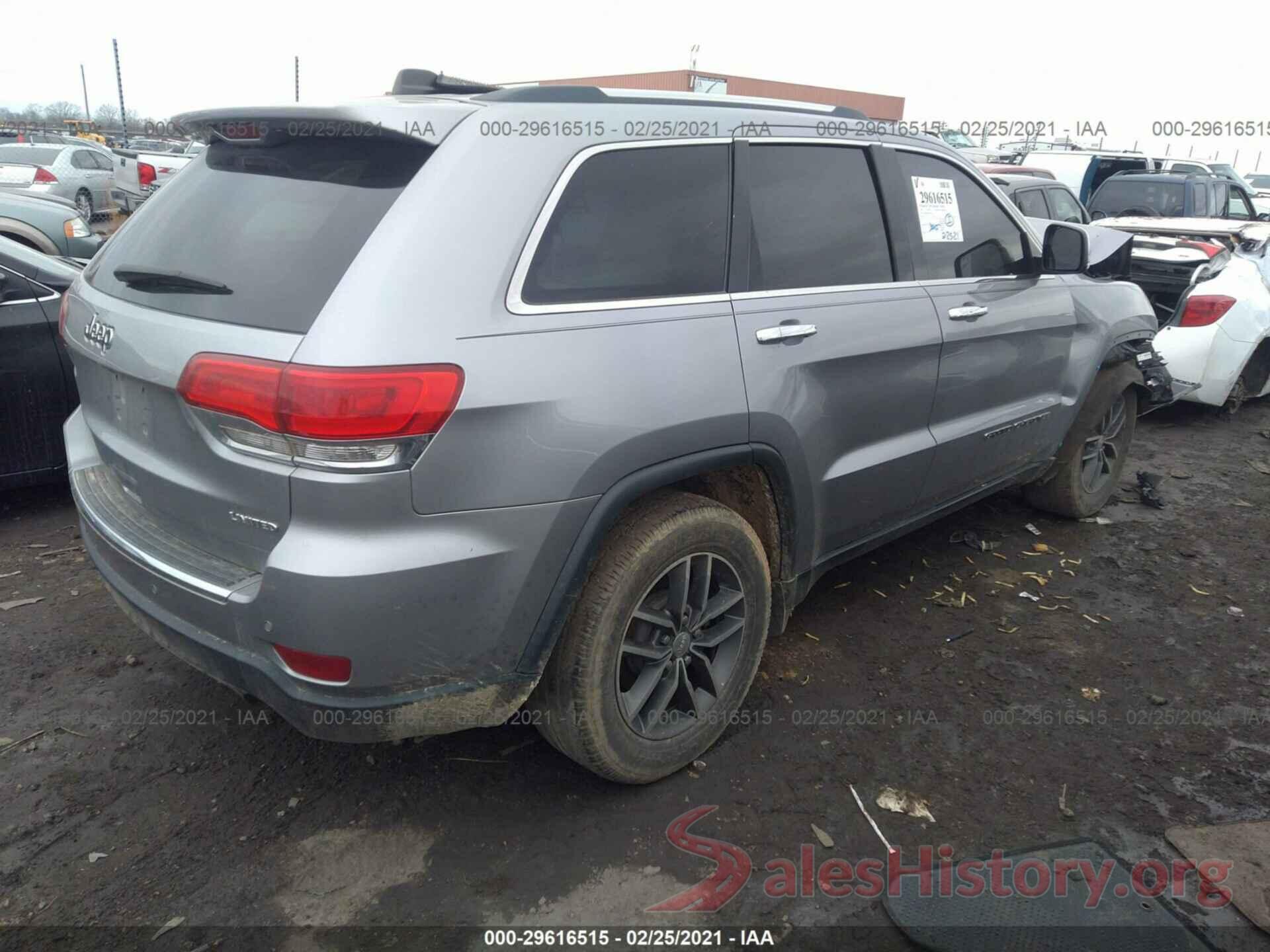 1C4RJEBG8HC636218 2017 JEEP GRAND CHEROKEE