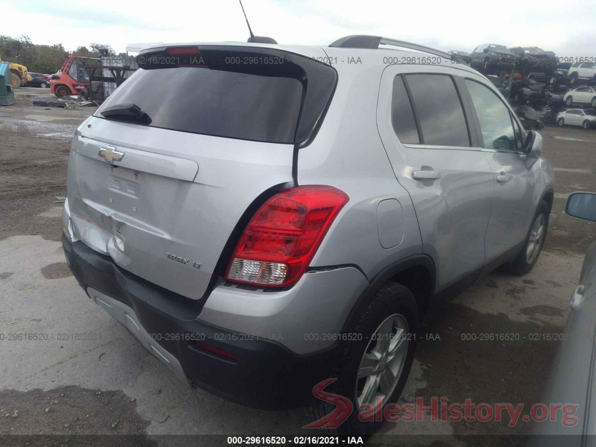 3GNCJLSB9GL196292 2016 CHEVROLET TRAX