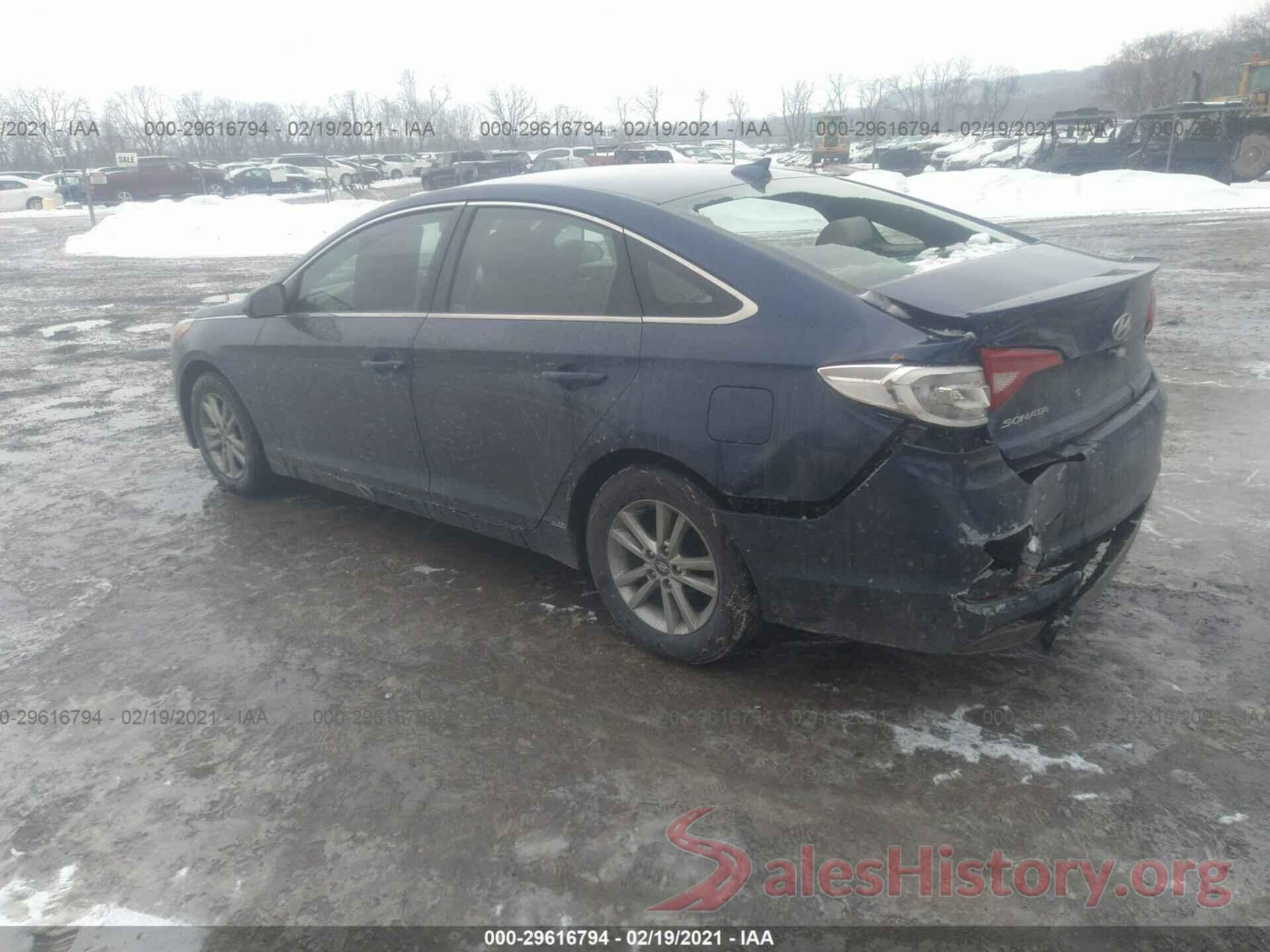 5NPE24AF0GH295107 2016 HYUNDAI SONATA