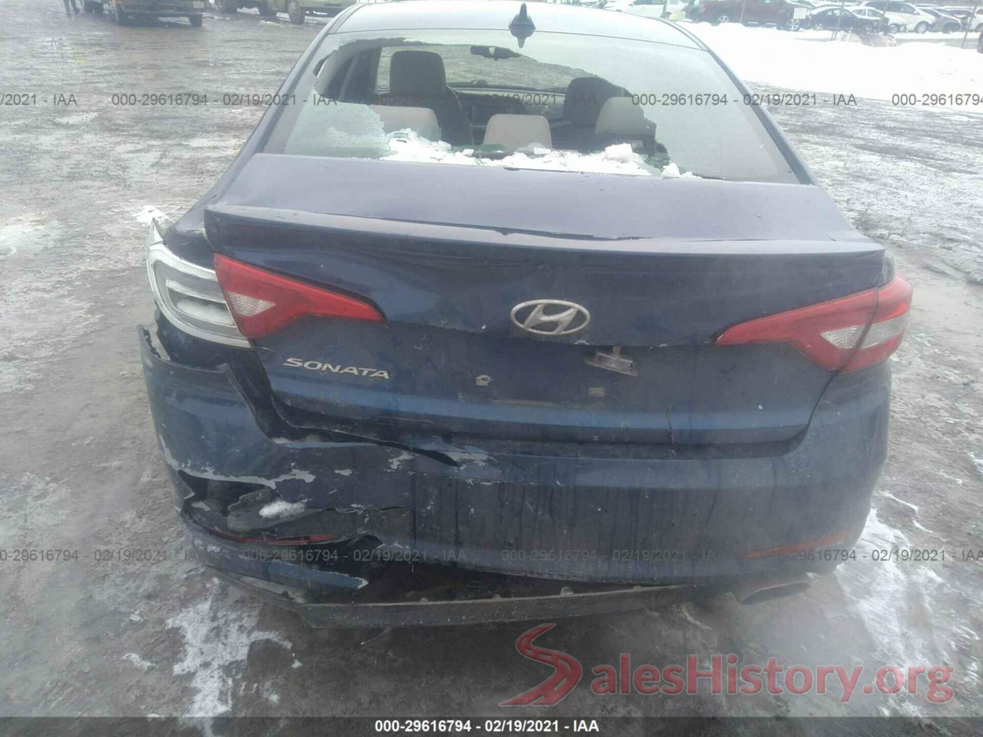 5NPE24AF0GH295107 2016 HYUNDAI SONATA