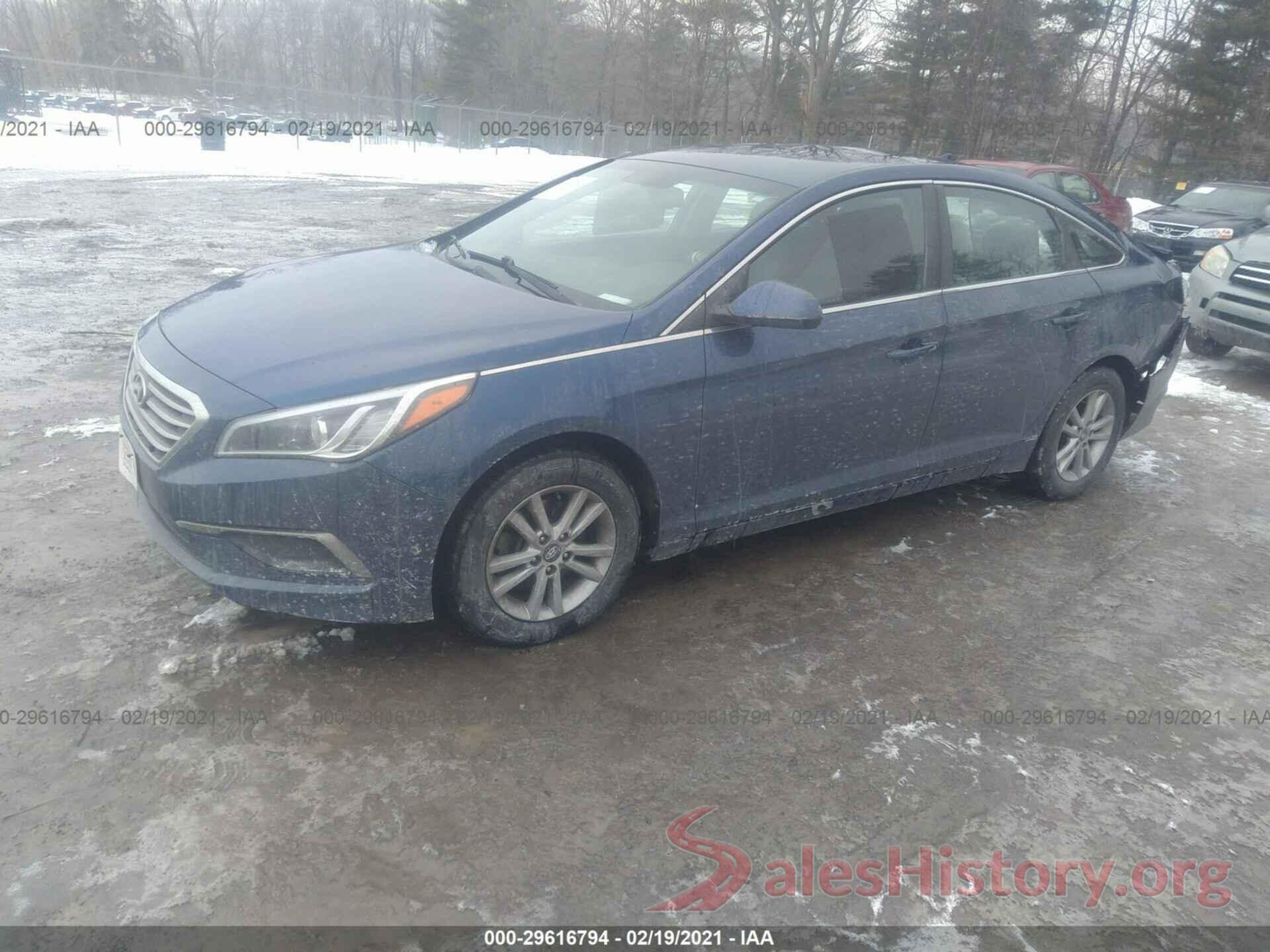 5NPE24AF0GH295107 2016 HYUNDAI SONATA