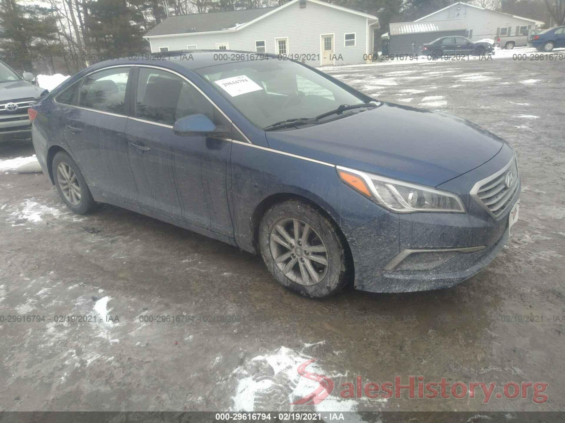 5NPE24AF0GH295107 2016 HYUNDAI SONATA