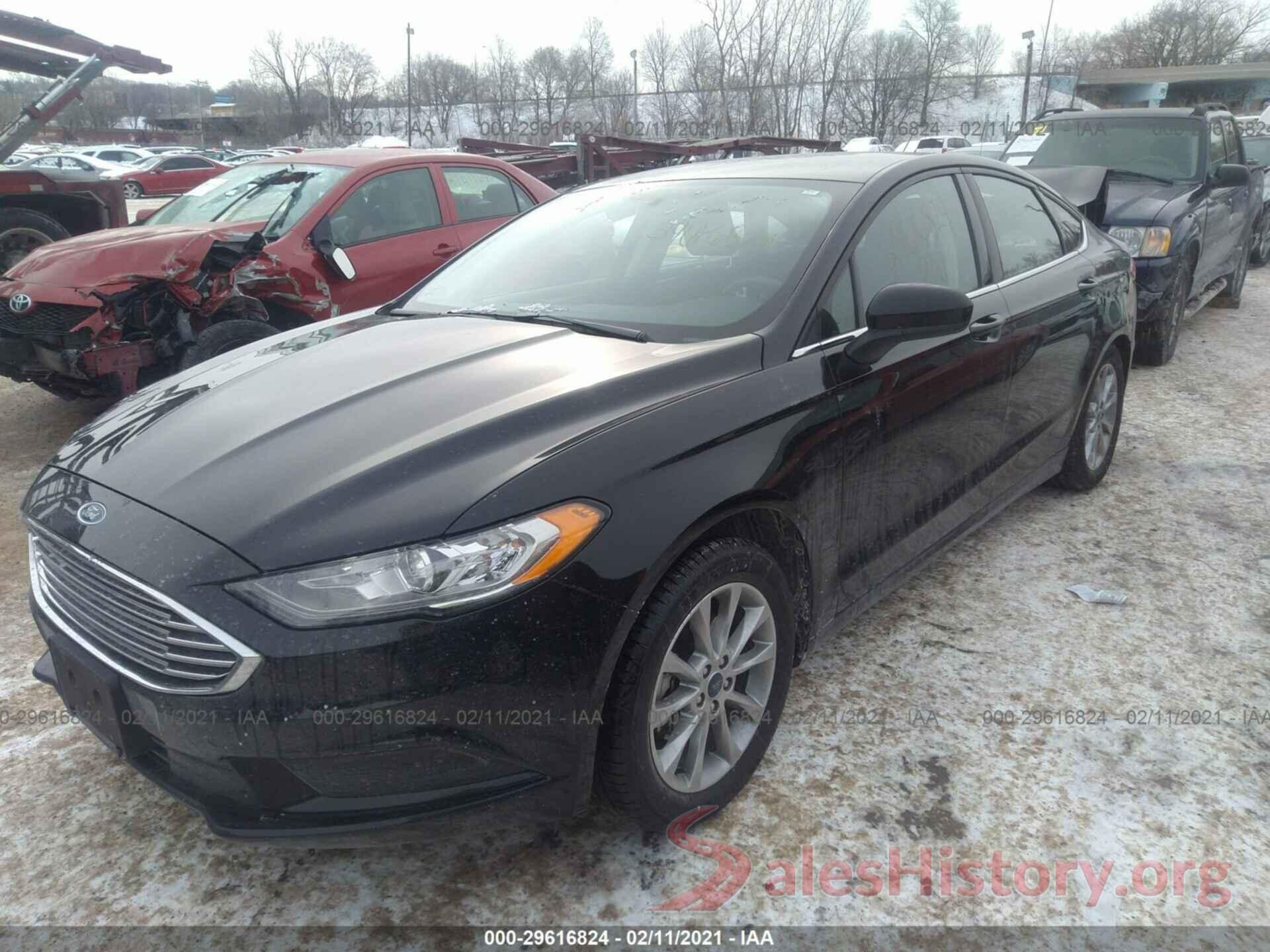 3FA6P0HD8HR373303 2017 FORD FUSION