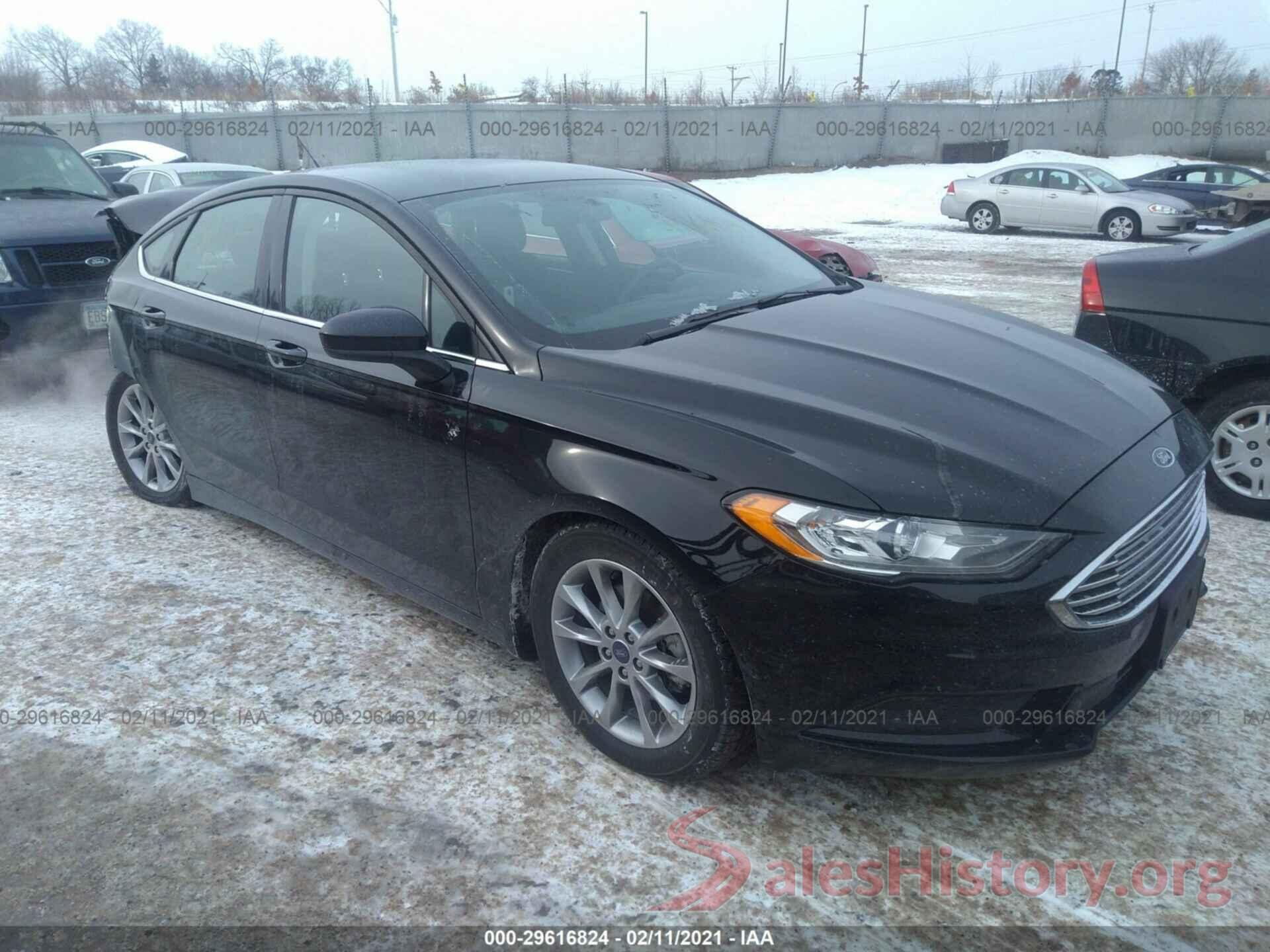 3FA6P0HD8HR373303 2017 FORD FUSION