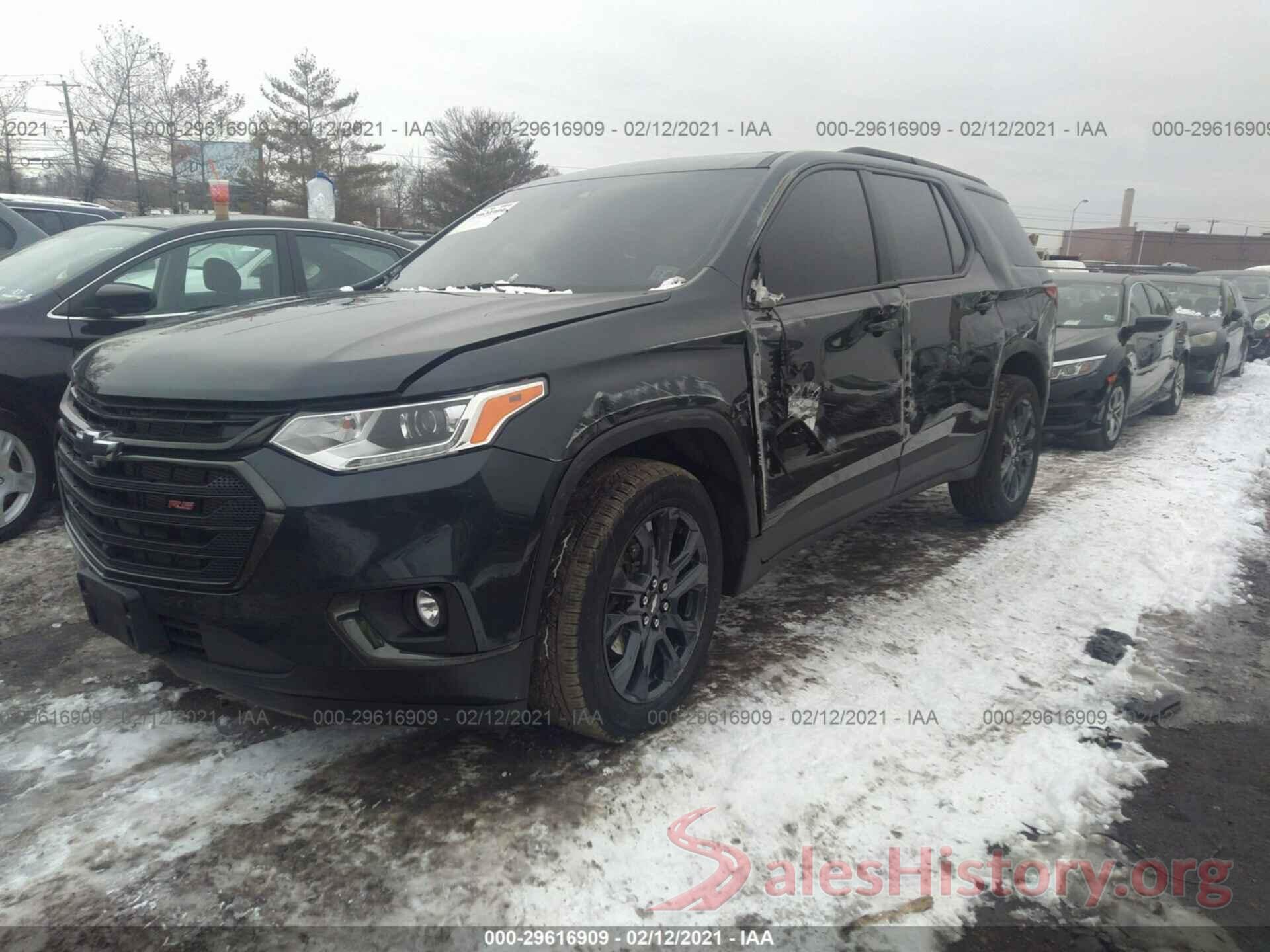 1GNEVJKW2MJ119545 2021 CHEVROLET TRAVERSE