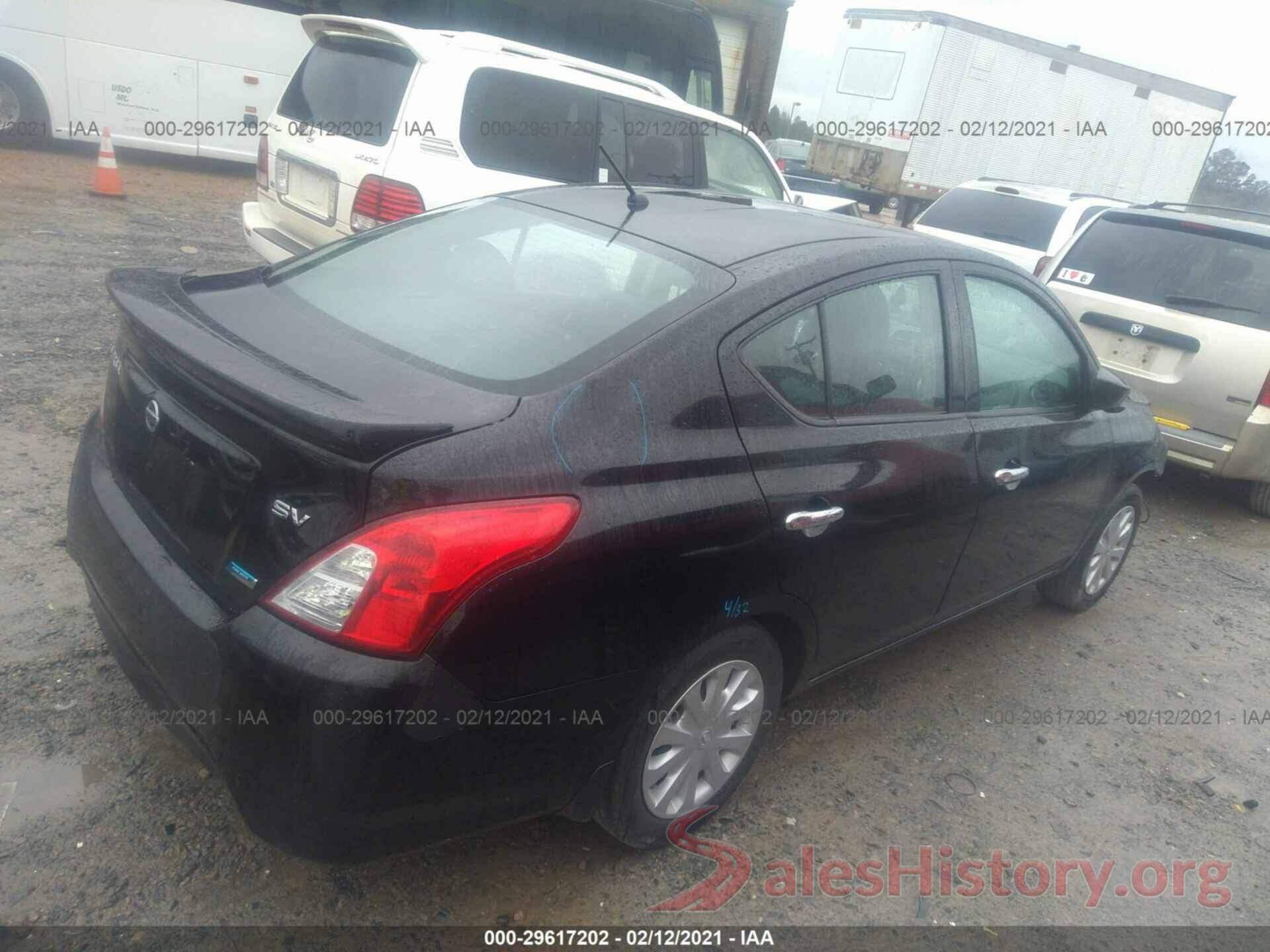 3N1CN7AP1GL870407 2016 NISSAN VERSA