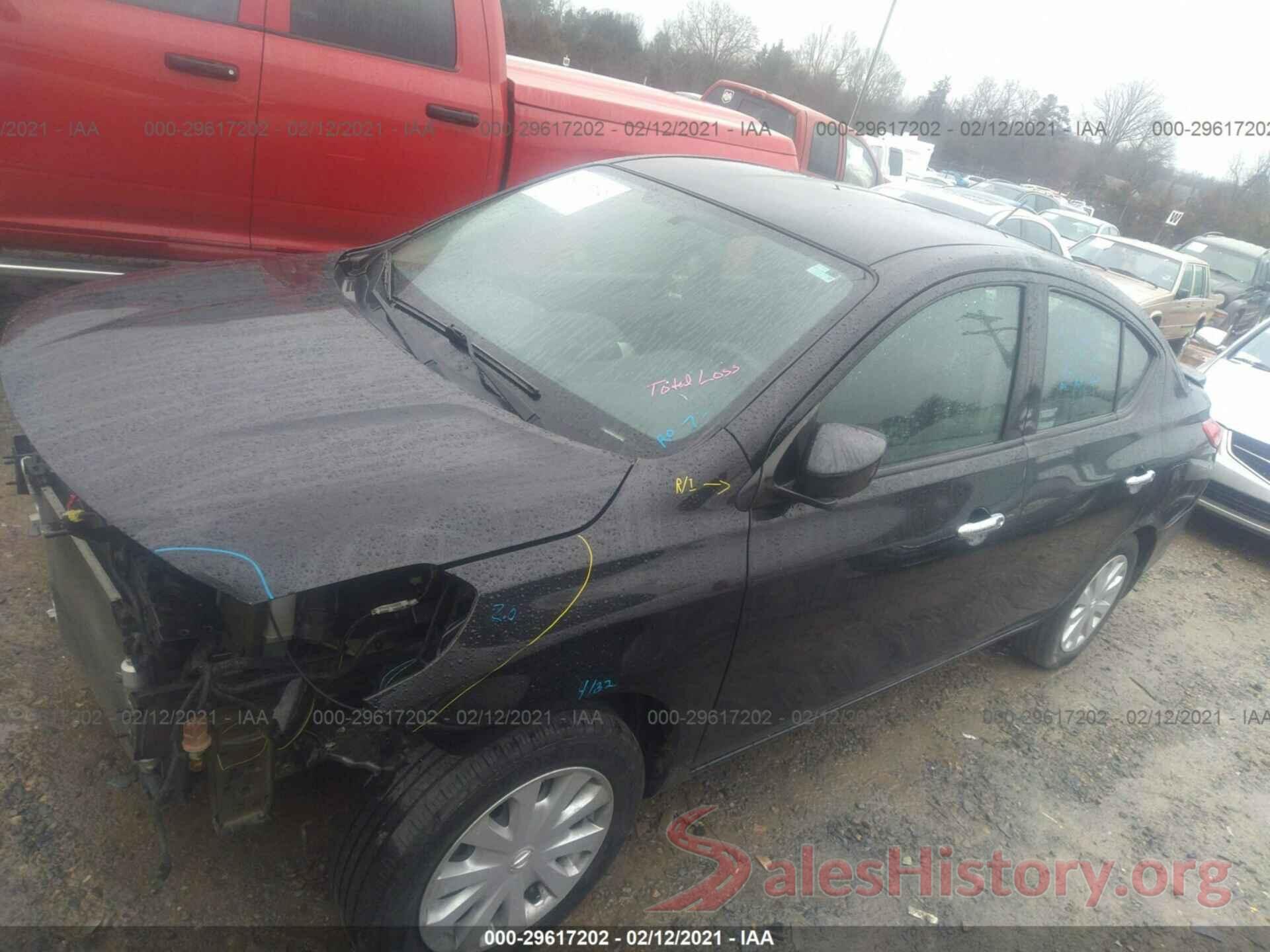 3N1CN7AP1GL870407 2016 NISSAN VERSA