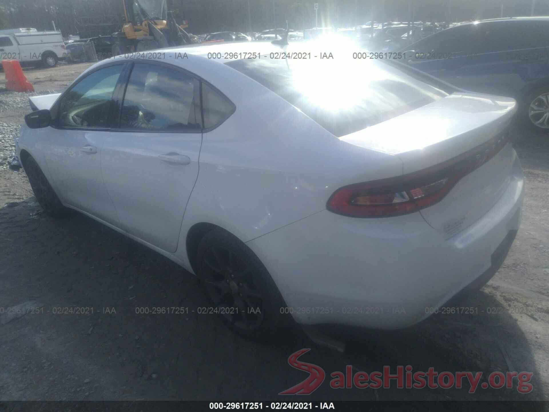 1C3CDFAA5GD555335 2016 DODGE DART