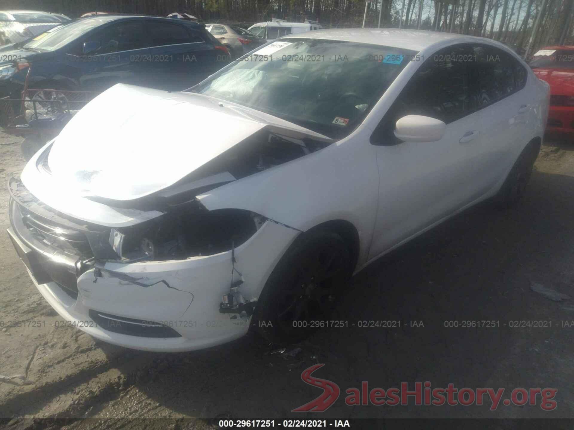 1C3CDFAA5GD555335 2016 DODGE DART