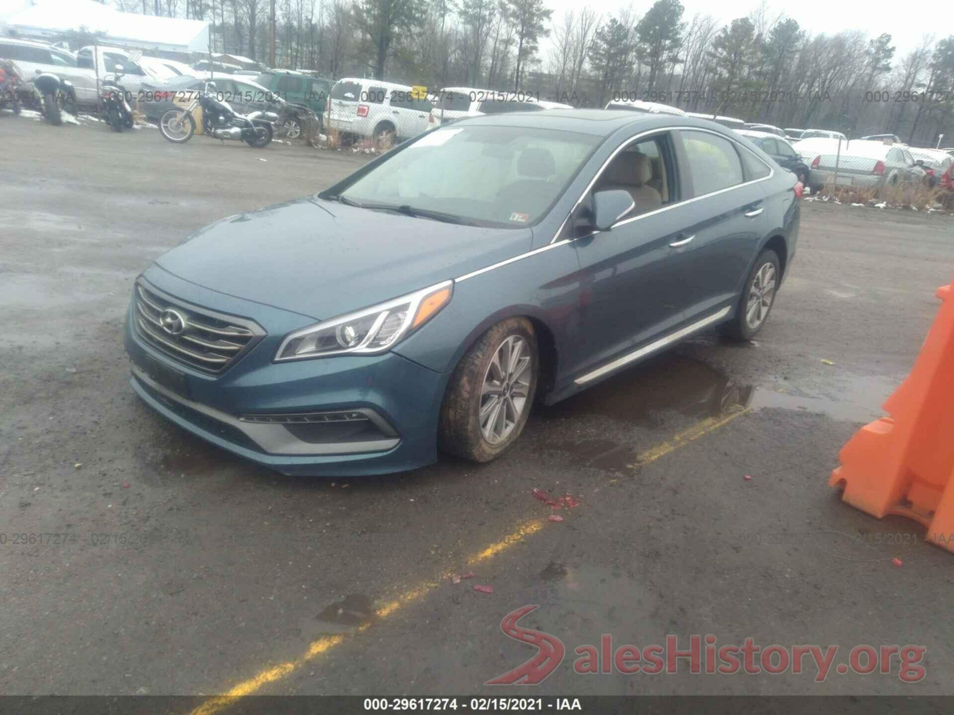 5NPE34AFXHH585319 2017 HYUNDAI SONATA