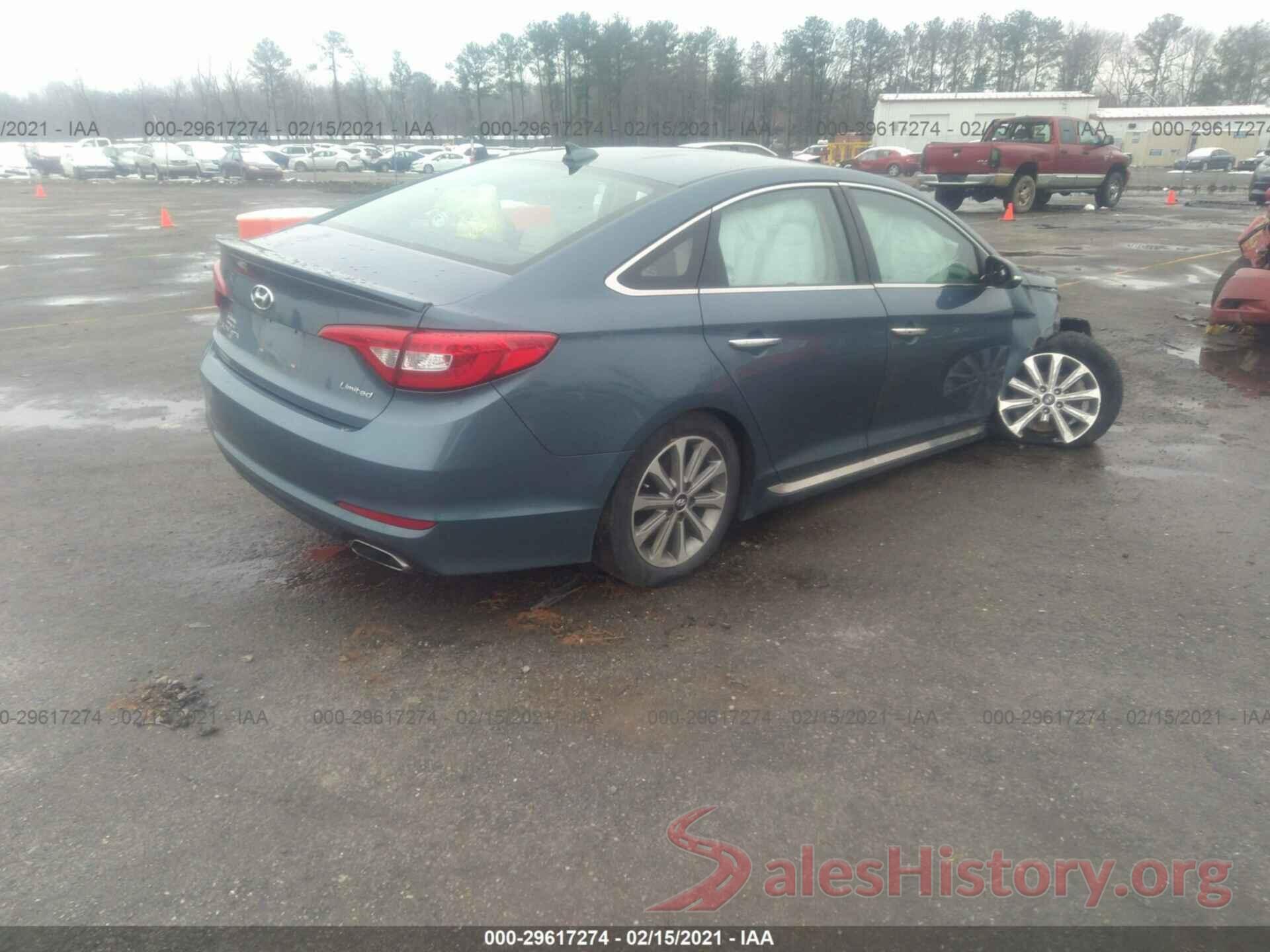 5NPE34AFXHH585319 2017 HYUNDAI SONATA