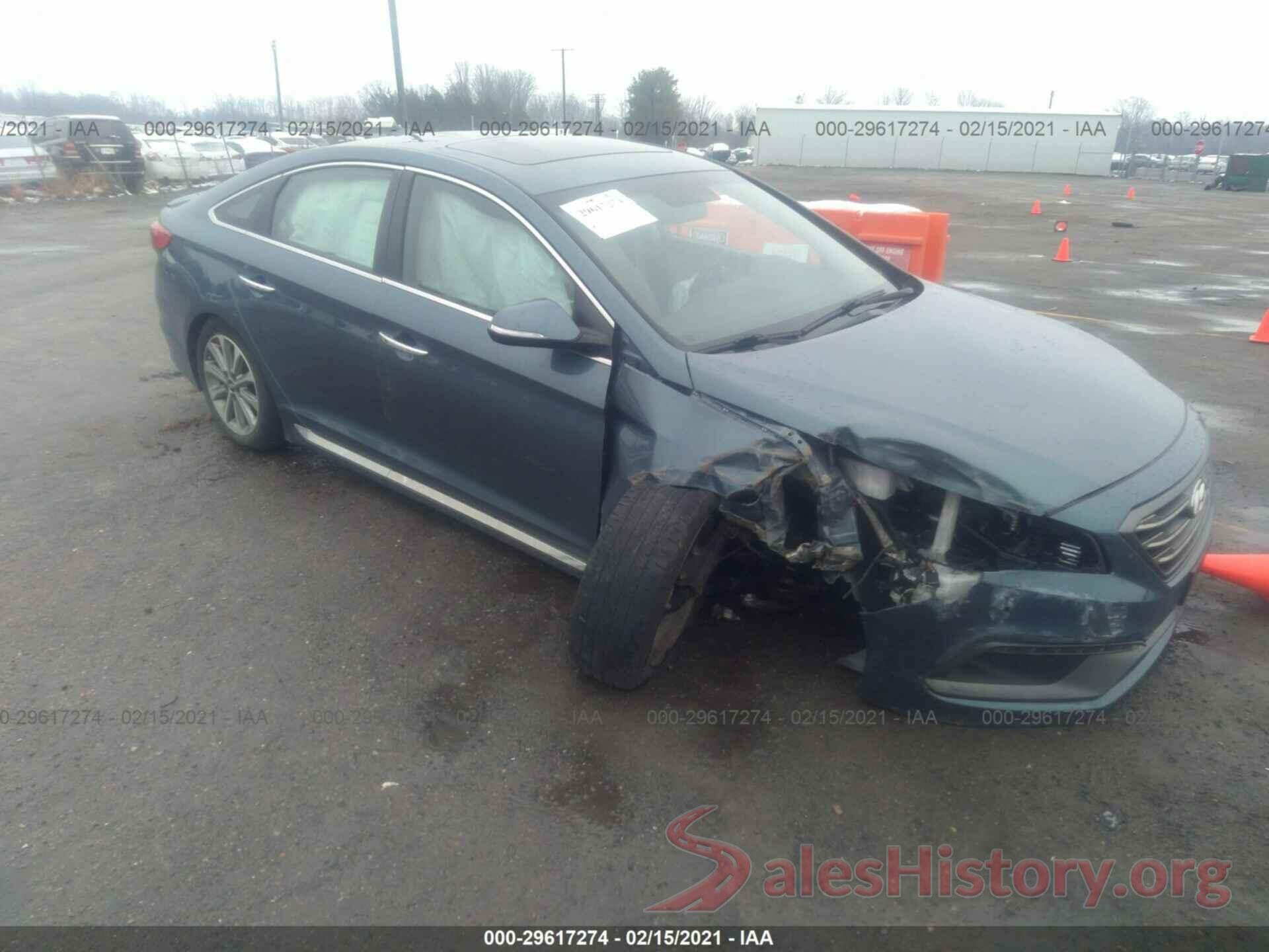 5NPE34AFXHH585319 2017 HYUNDAI SONATA