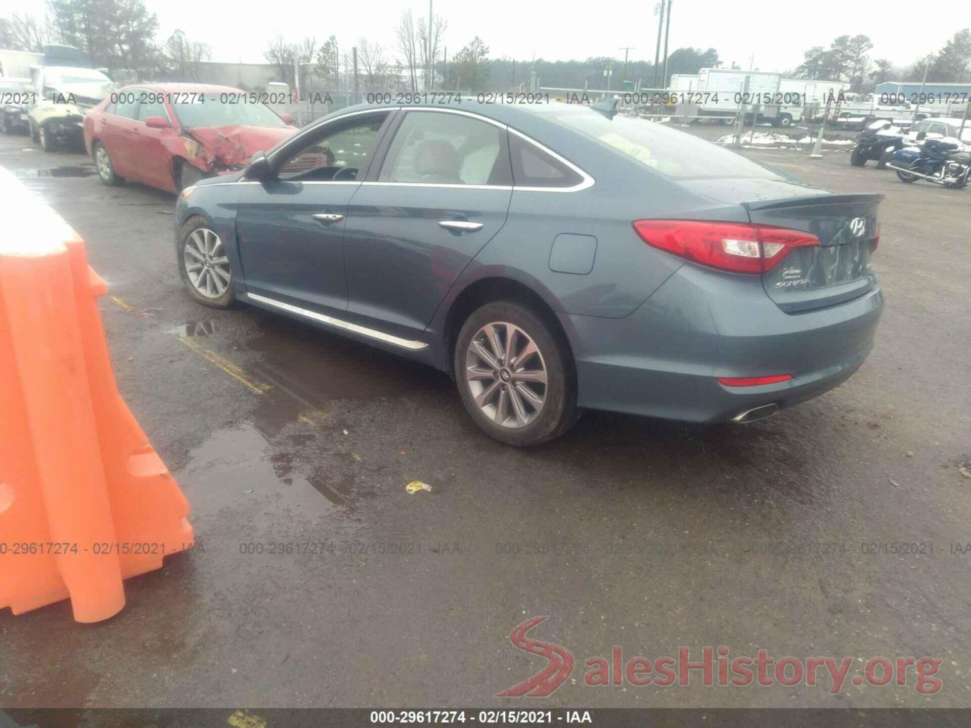 5NPE34AFXHH585319 2017 HYUNDAI SONATA