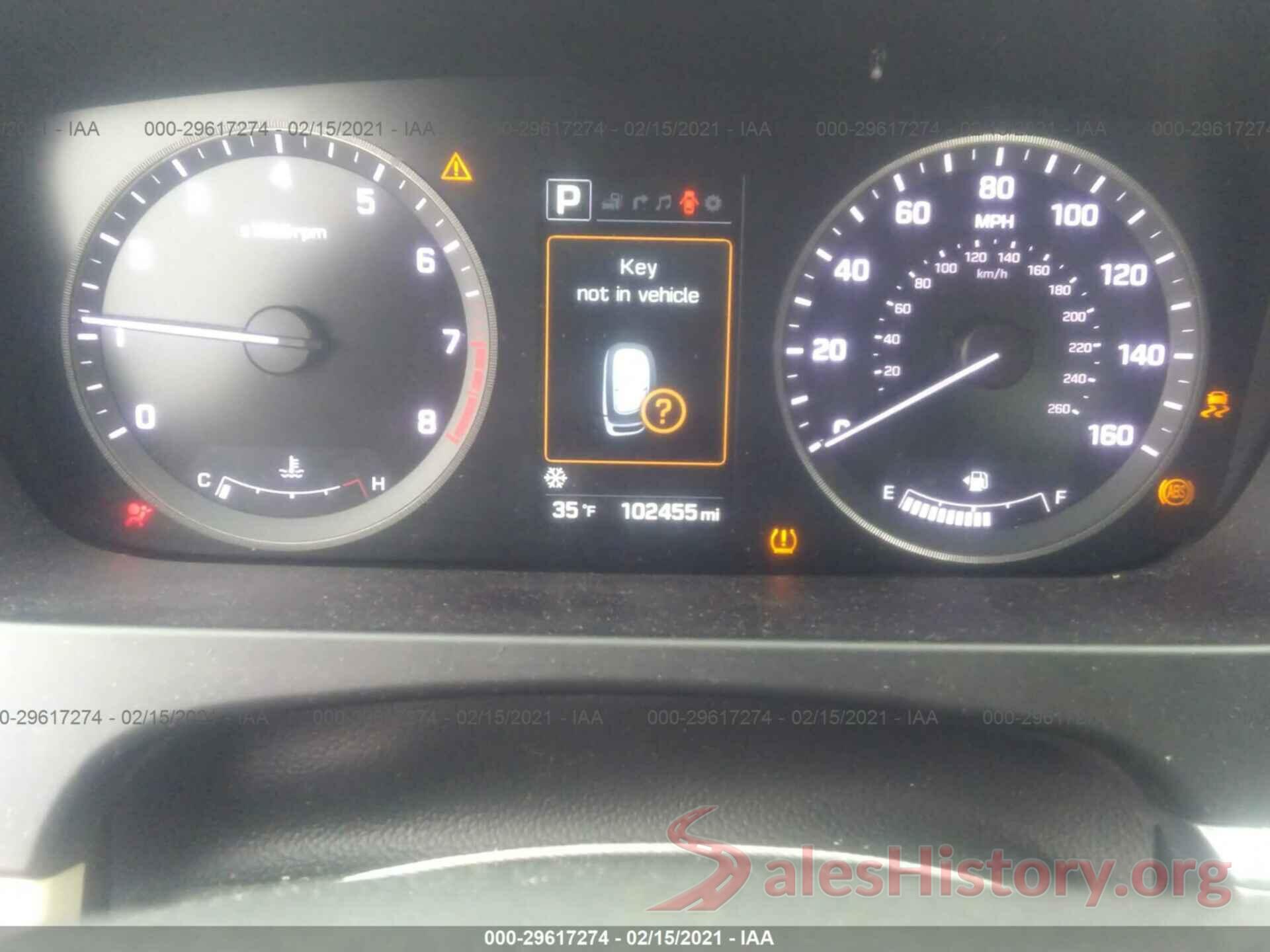 5NPE34AFXHH585319 2017 HYUNDAI SONATA