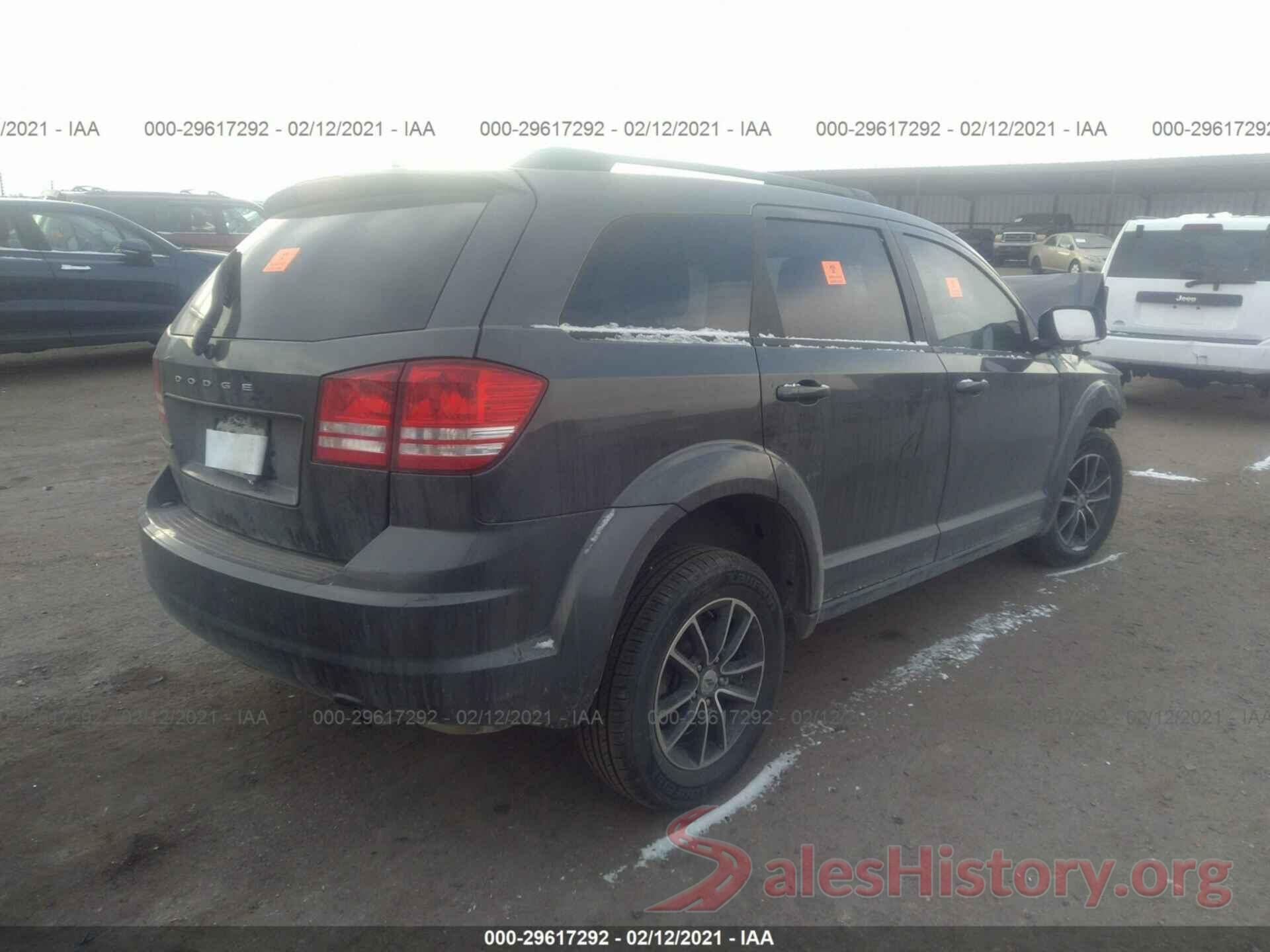 3C4PDCAB4JT352989 2018 DODGE JOURNEY