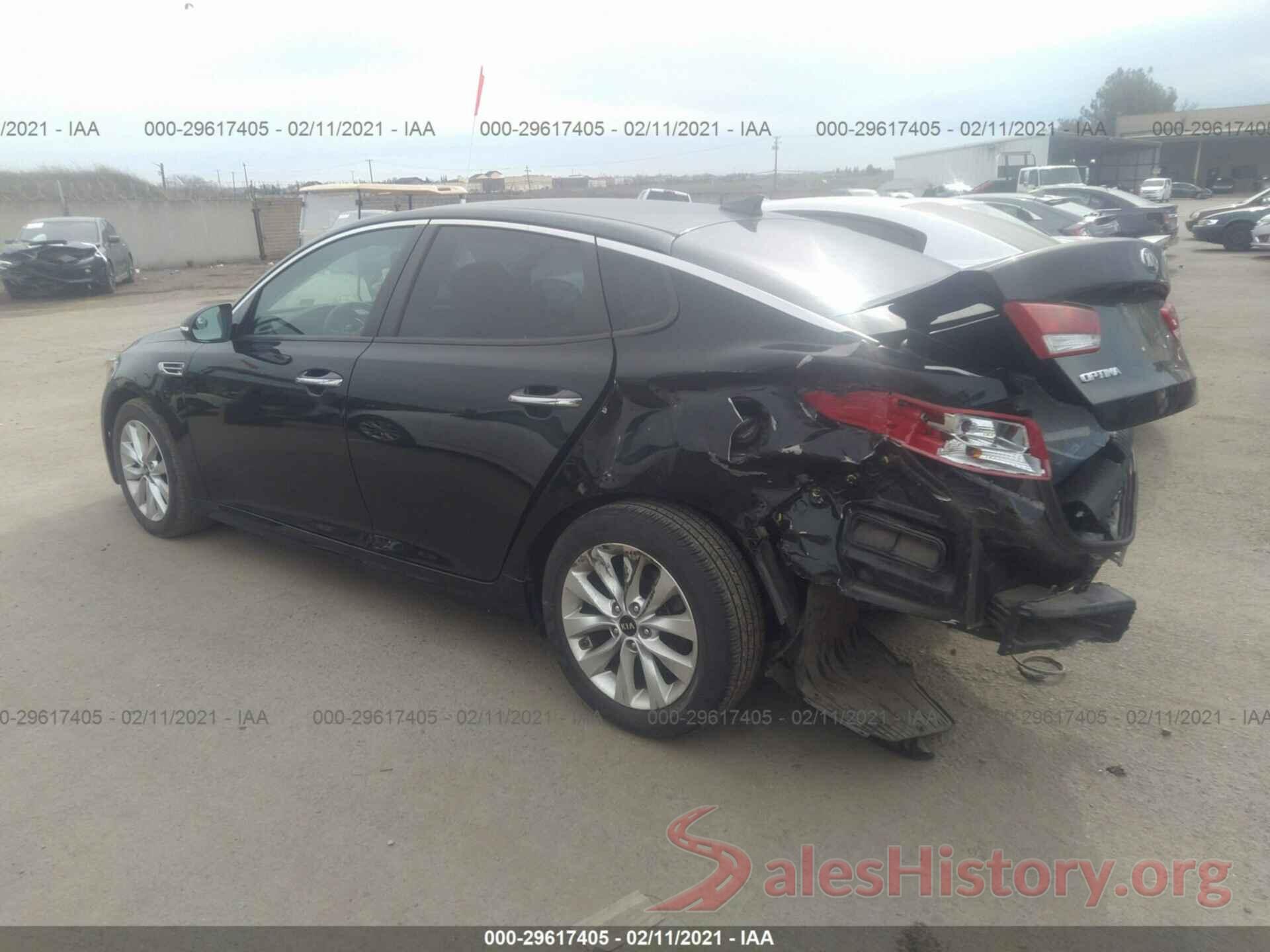 5XXGT4L37GG062510 2016 KIA OPTIMA