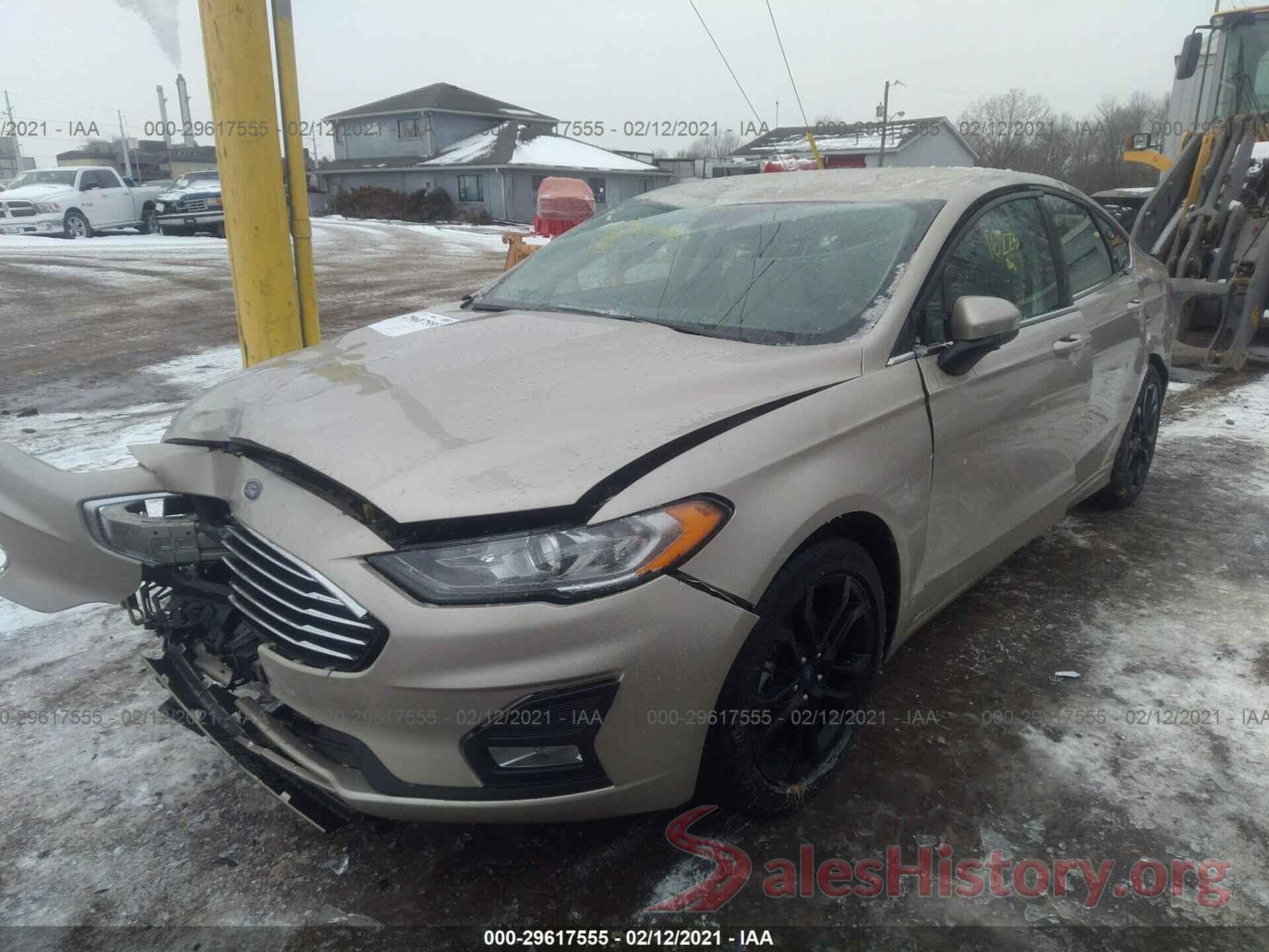 3FA6P0HD9KR282287 2019 FORD FUSION