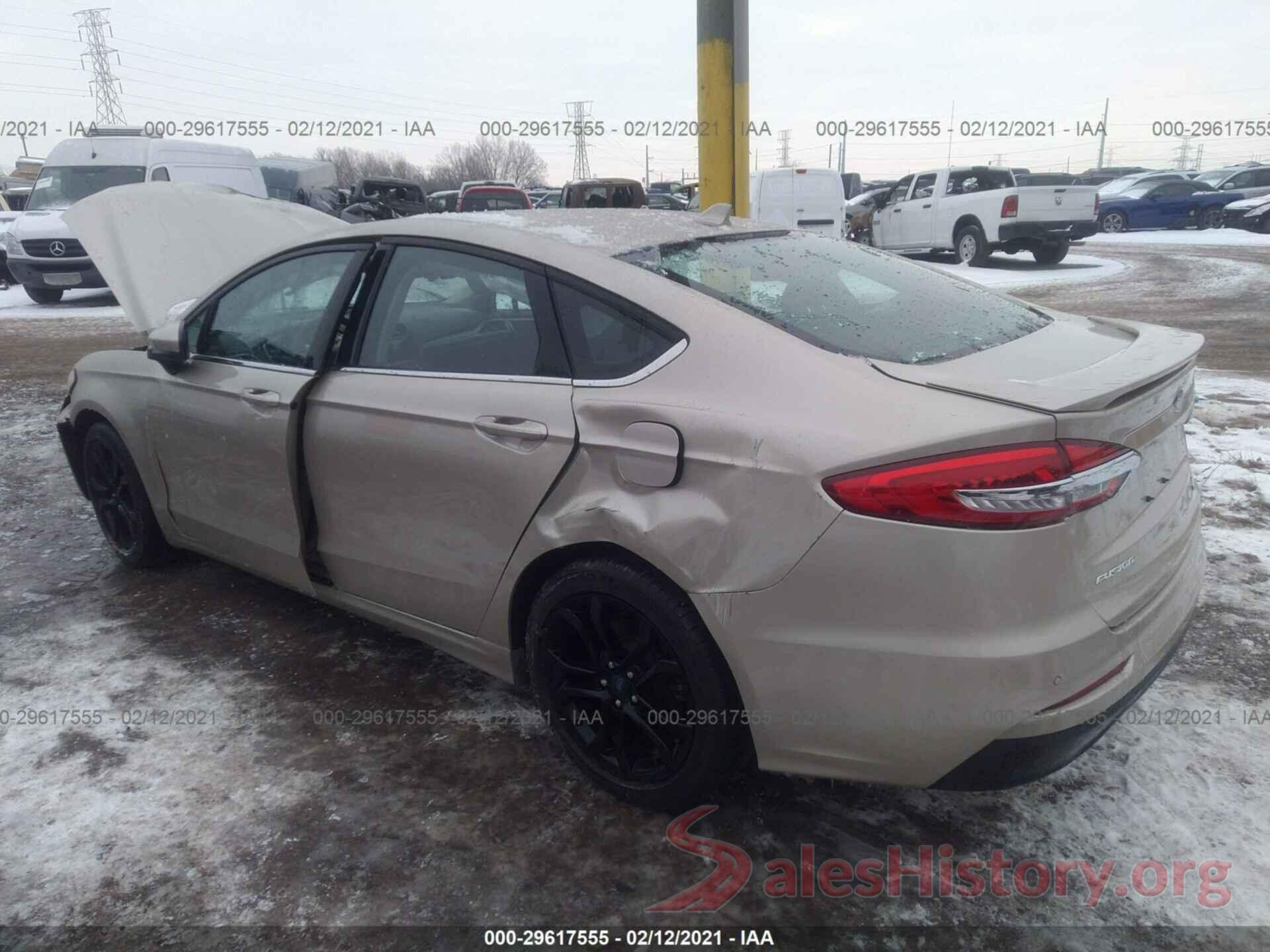 3FA6P0HD9KR282287 2019 FORD FUSION