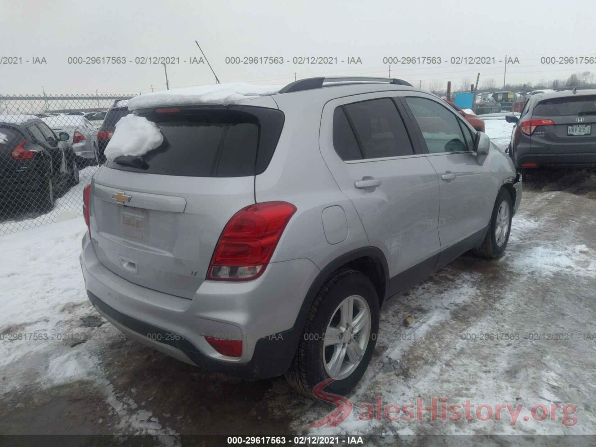 3GNCJLSB9HL163956 2017 CHEVROLET TRAX