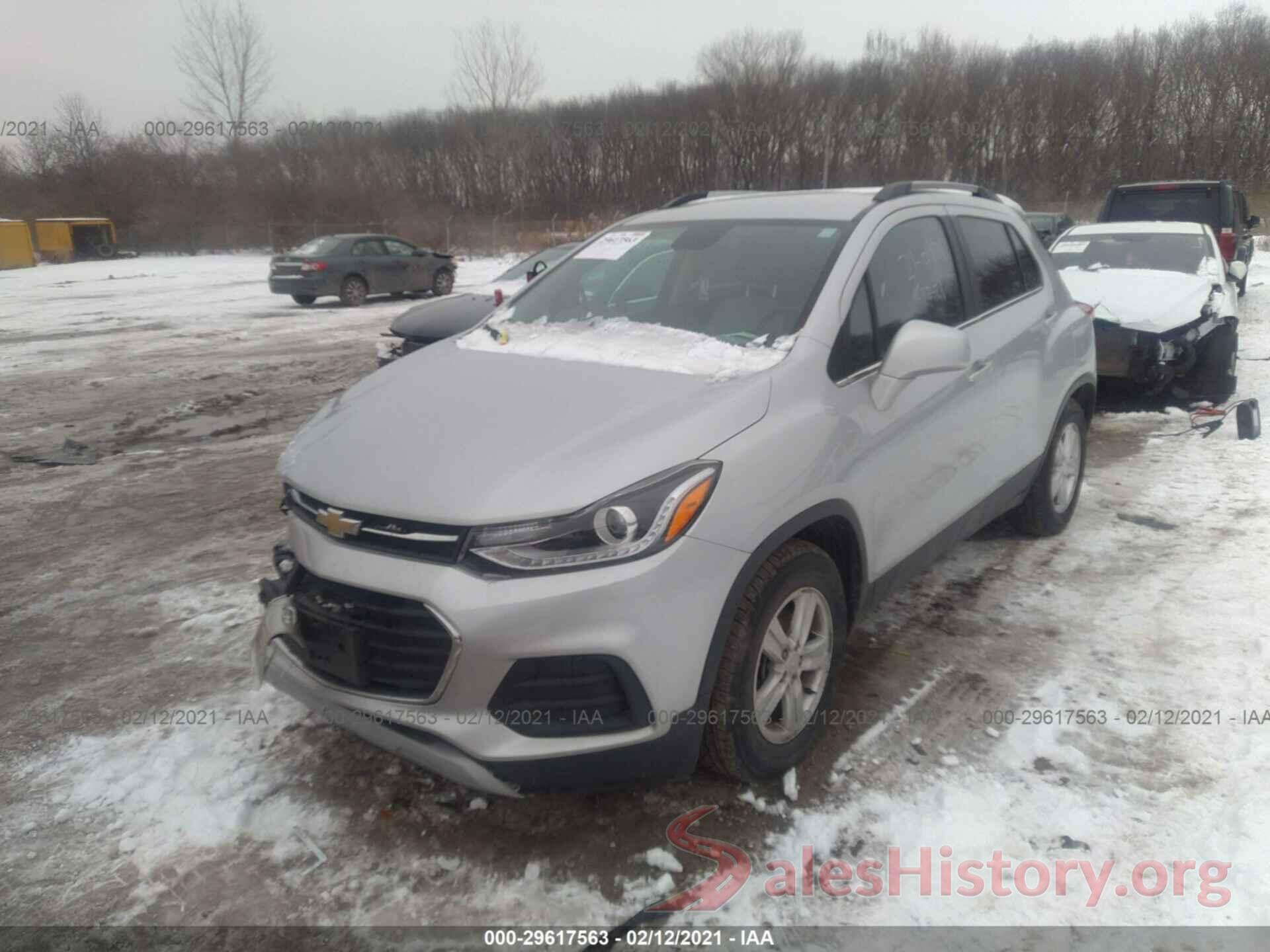 3GNCJLSB9HL163956 2017 CHEVROLET TRAX