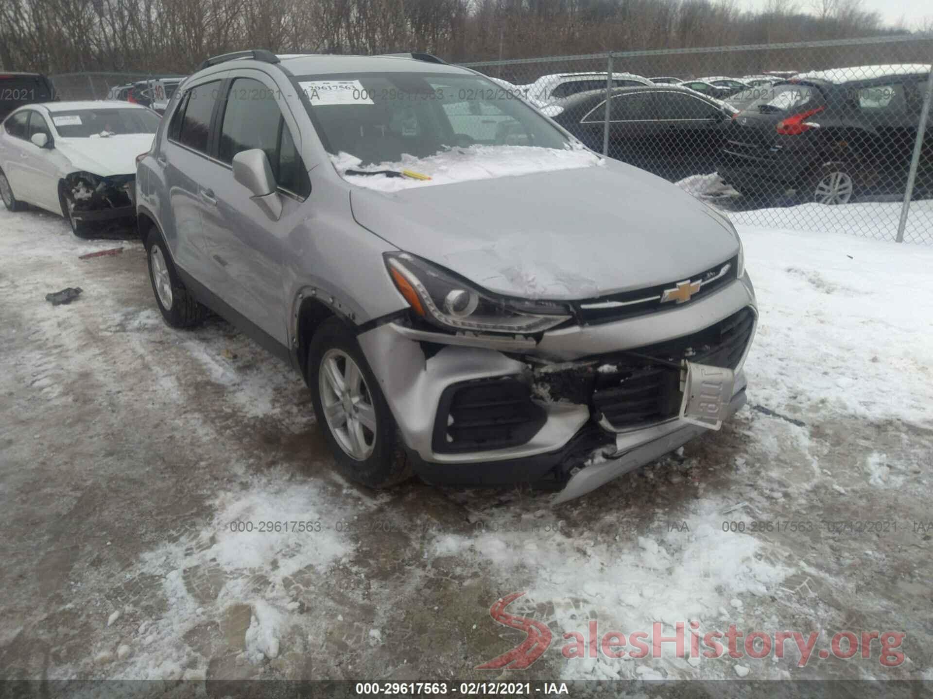 3GNCJLSB9HL163956 2017 CHEVROLET TRAX