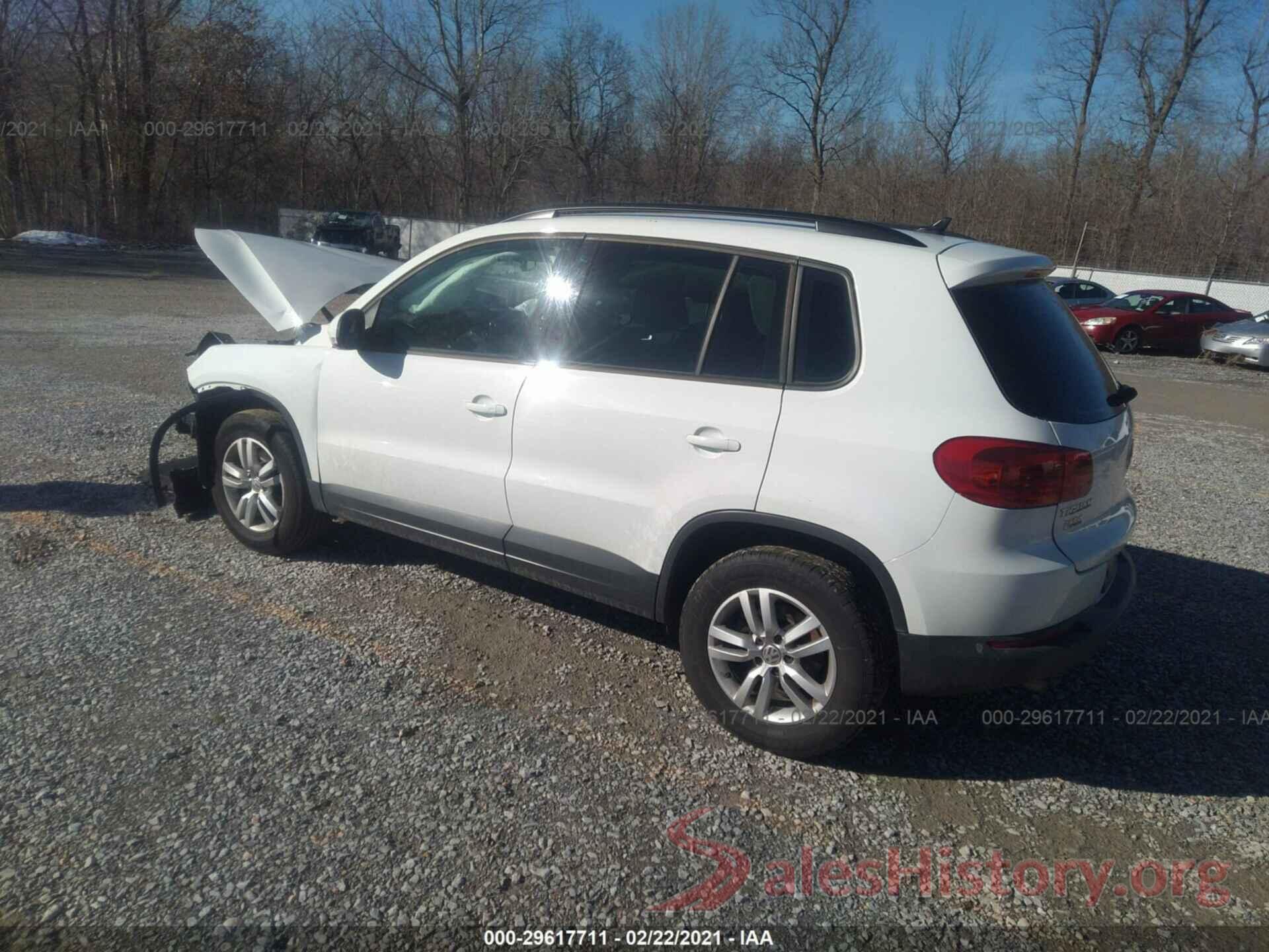 WVGBV7AXXHK041813 2017 VOLKSWAGEN TIGUAN