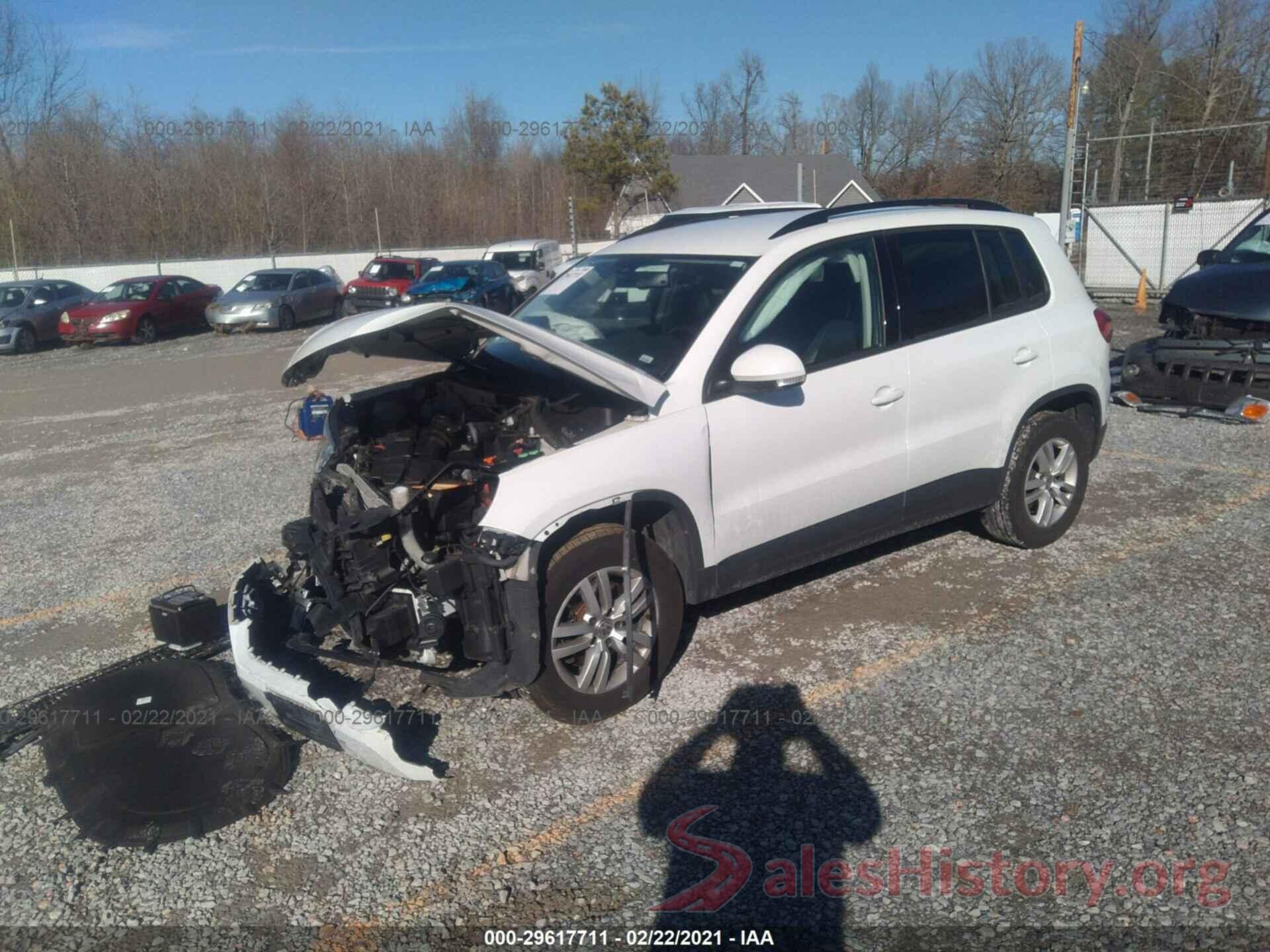 WVGBV7AXXHK041813 2017 VOLKSWAGEN TIGUAN