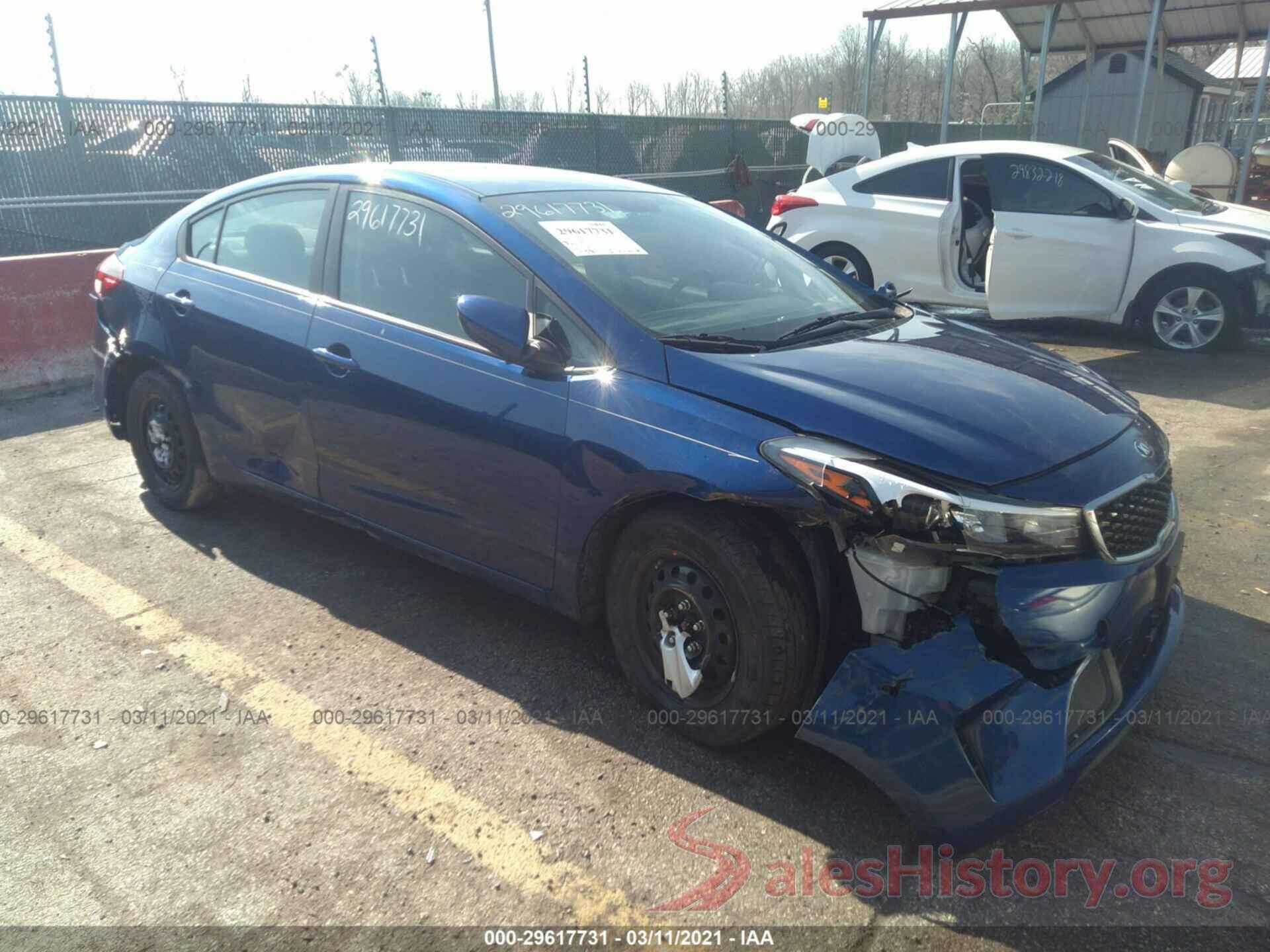 3KPFK4A72JE198726 2018 KIA FORTE