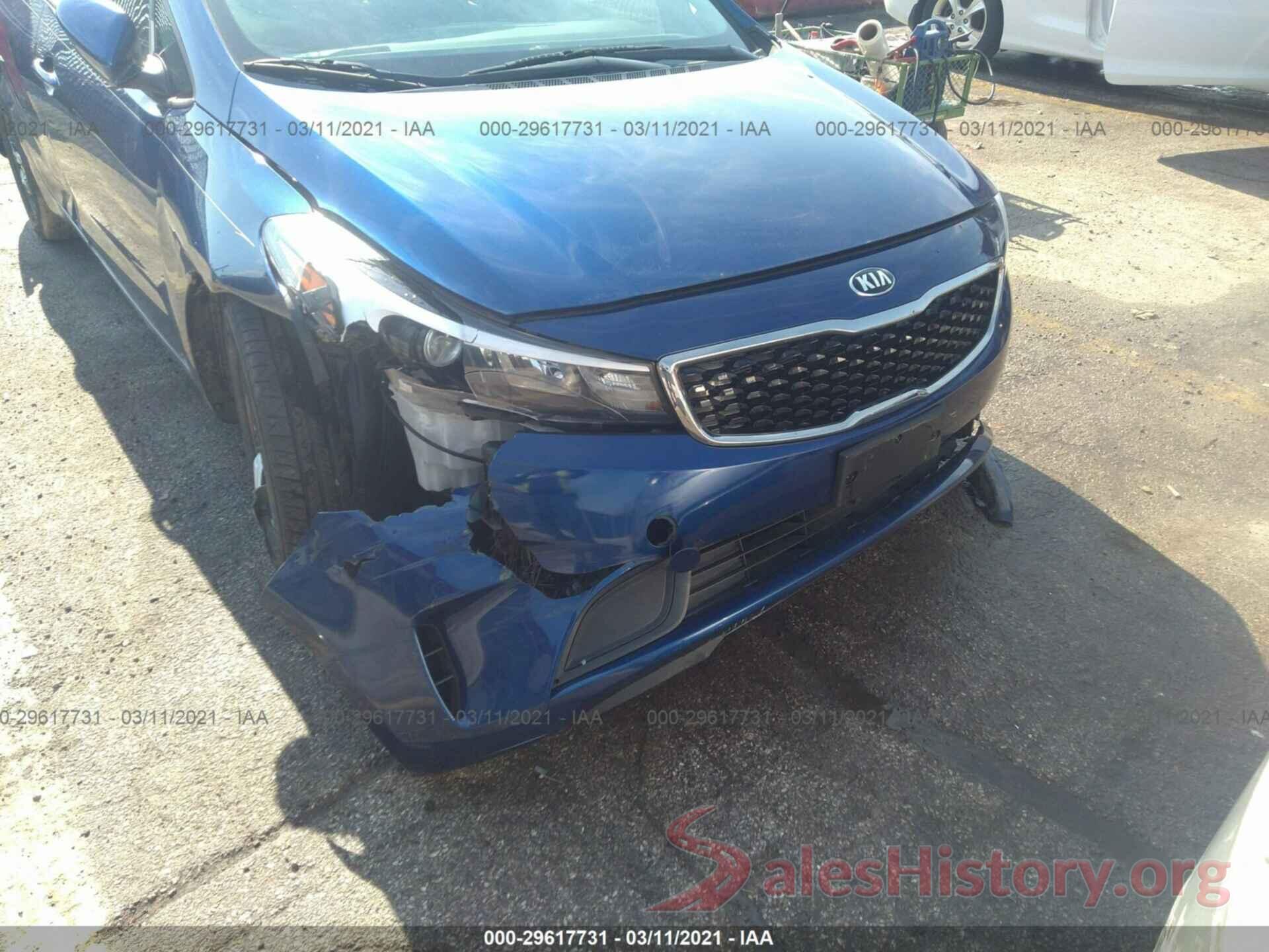 3KPFK4A72JE198726 2018 KIA FORTE