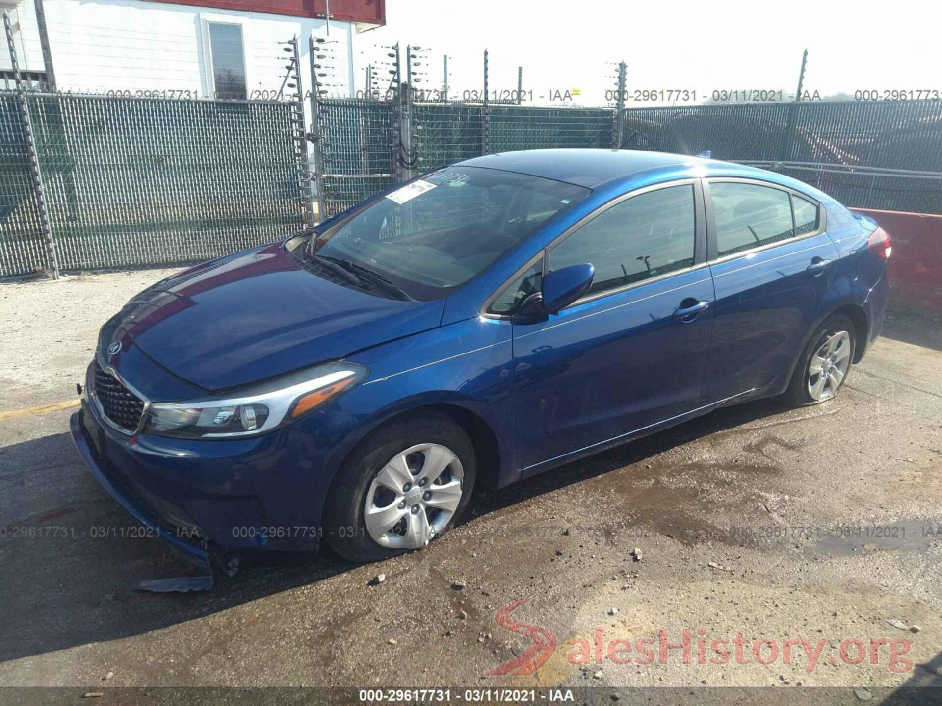 3KPFK4A72JE198726 2018 KIA FORTE